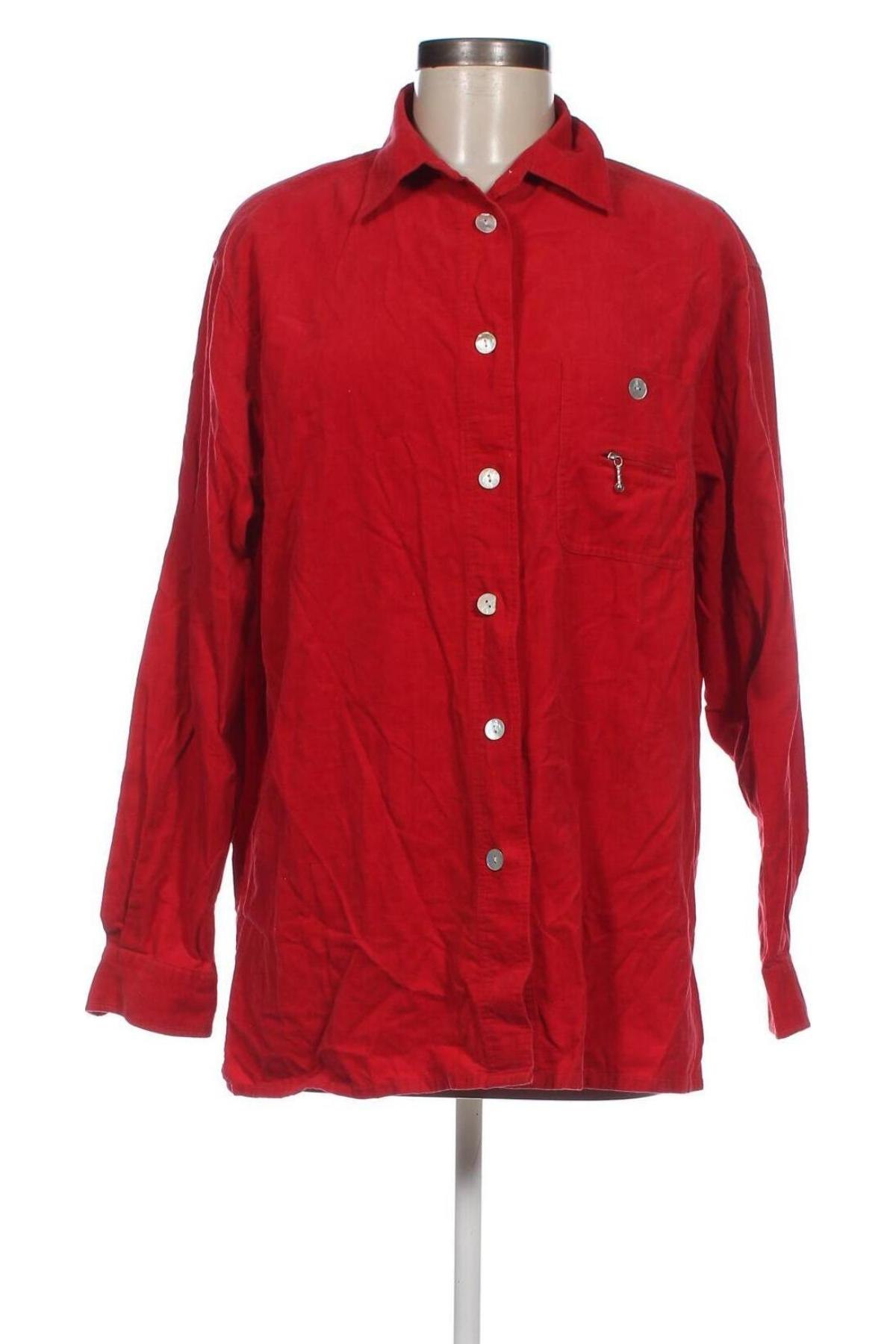 Dámska košeľa , Veľkosť XL, Farba Červená, Cena  6,93 €