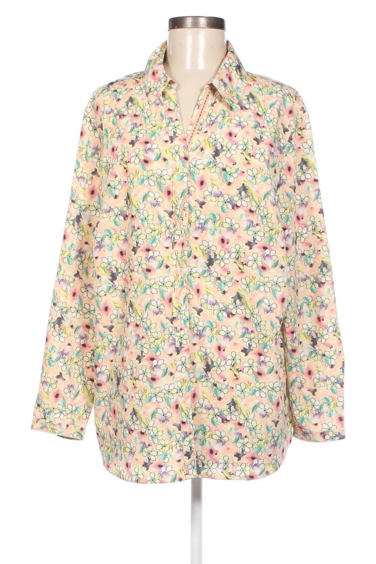 Γυναικείο πουκάμισο Atelier, Μέγεθος XXL, Χρώμα Πολύχρωμο, Τιμή 6,96 €