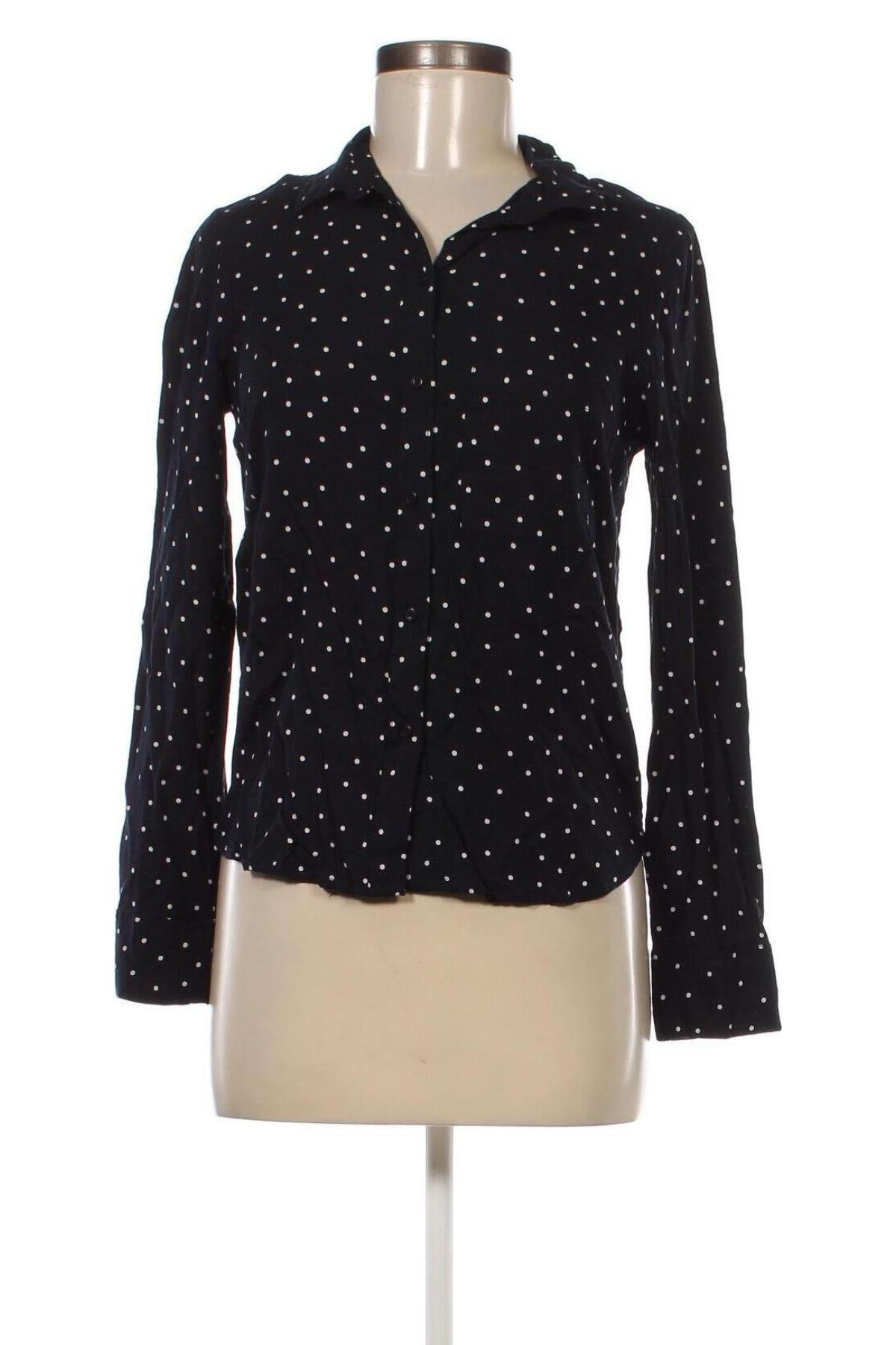 Γυναικείο πουκάμισο Bershka, Μέγεθος M, Χρώμα Μπλέ, Τιμή 7,02 €