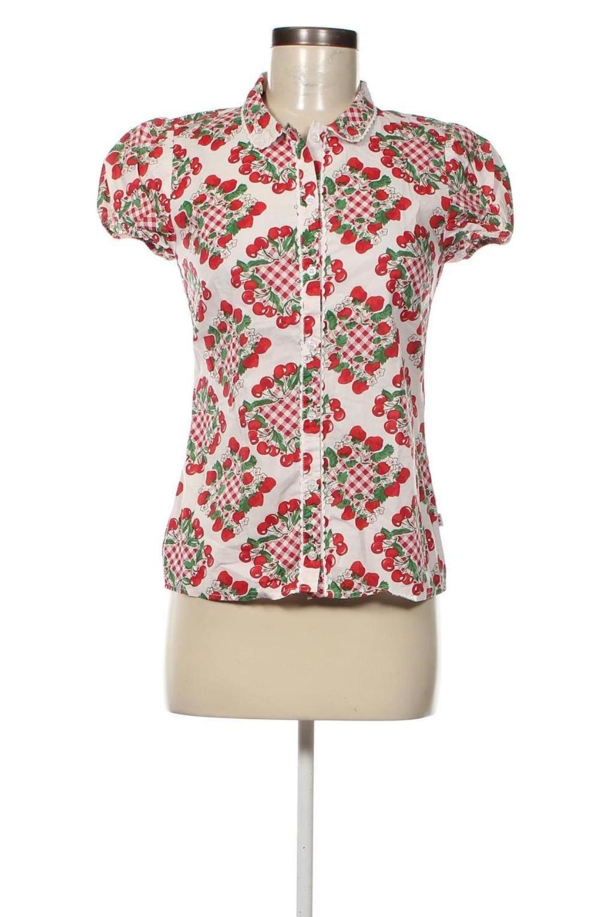 Γυναικείο πουκάμισο Blutsgeschwister, Μέγεθος XS, Χρώμα Πολύχρωμο, Τιμή 27,28 €