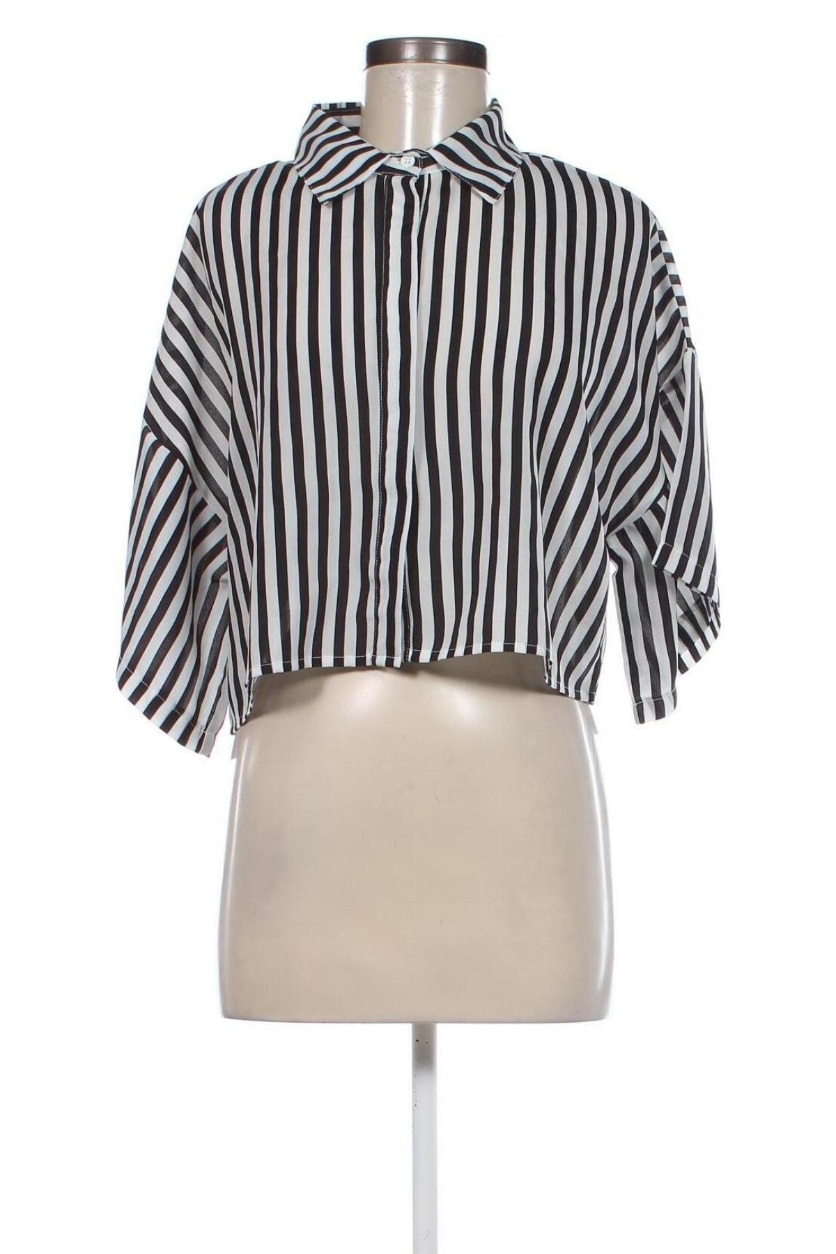 Γυναικείο πουκάμισο Boohoo, Μέγεθος M, Χρώμα Πολύχρωμο, Τιμή 7,02 €