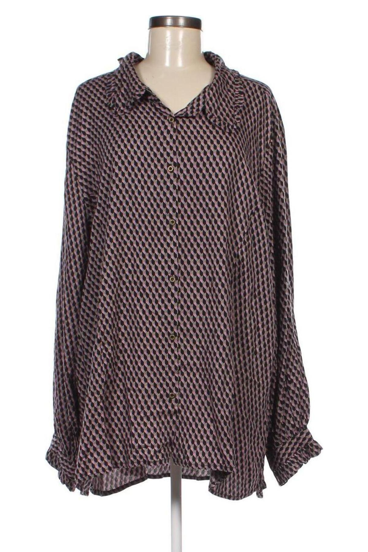 Γυναικείο πουκάμισο Cassiopeia, Μέγεθος XL, Χρώμα Πολύχρωμο, Τιμή 6,18 €