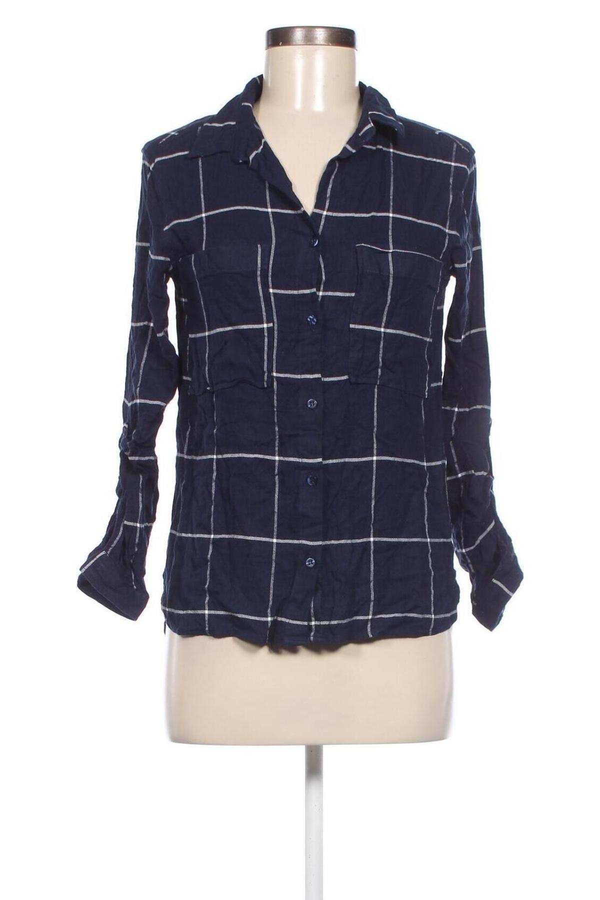 Γυναικείο πουκάμισο Cassis, Μέγεθος M, Χρώμα Μπλέ, Τιμή 5,05 €