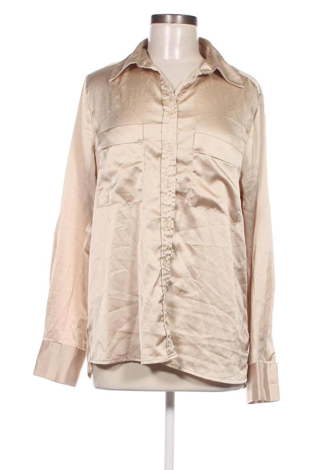 Damenbluse Casual Ladies, Größe L, Farbe Beige, Preis 4,49 €