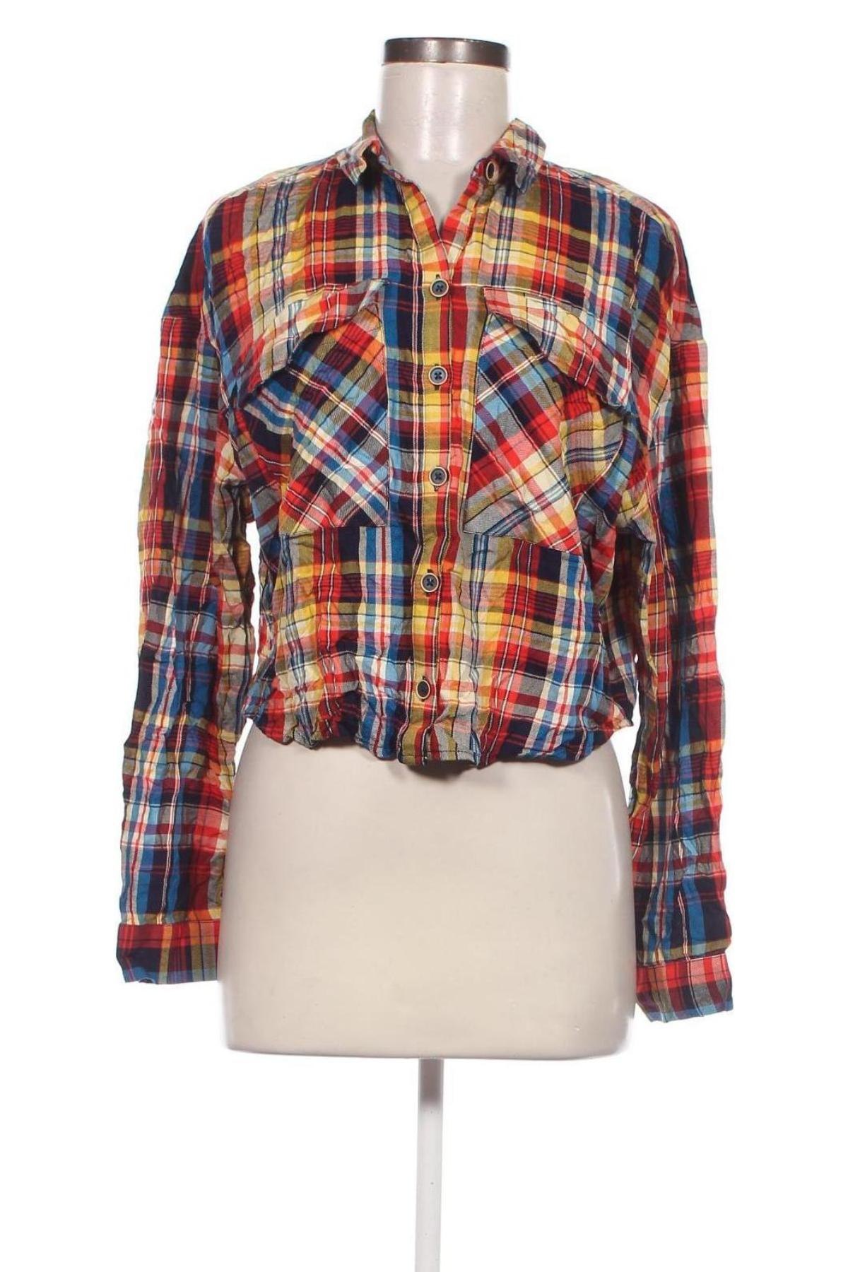 Γυναικείο πουκάμισο Clockhouse, Μέγεθος L, Χρώμα Πολύχρωμο, Τιμή 6,96 €