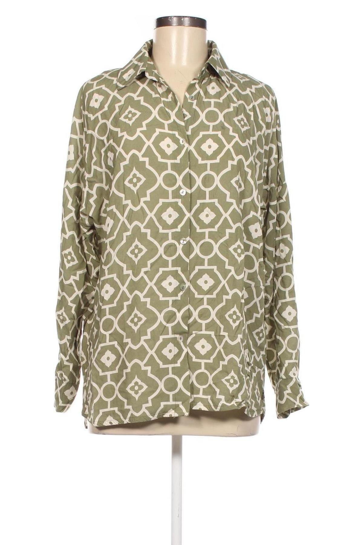 Γυναικείο πουκάμισο DIFF, Μέγεθος L, Χρώμα Πολύχρωμο, Τιμή 10,96 €