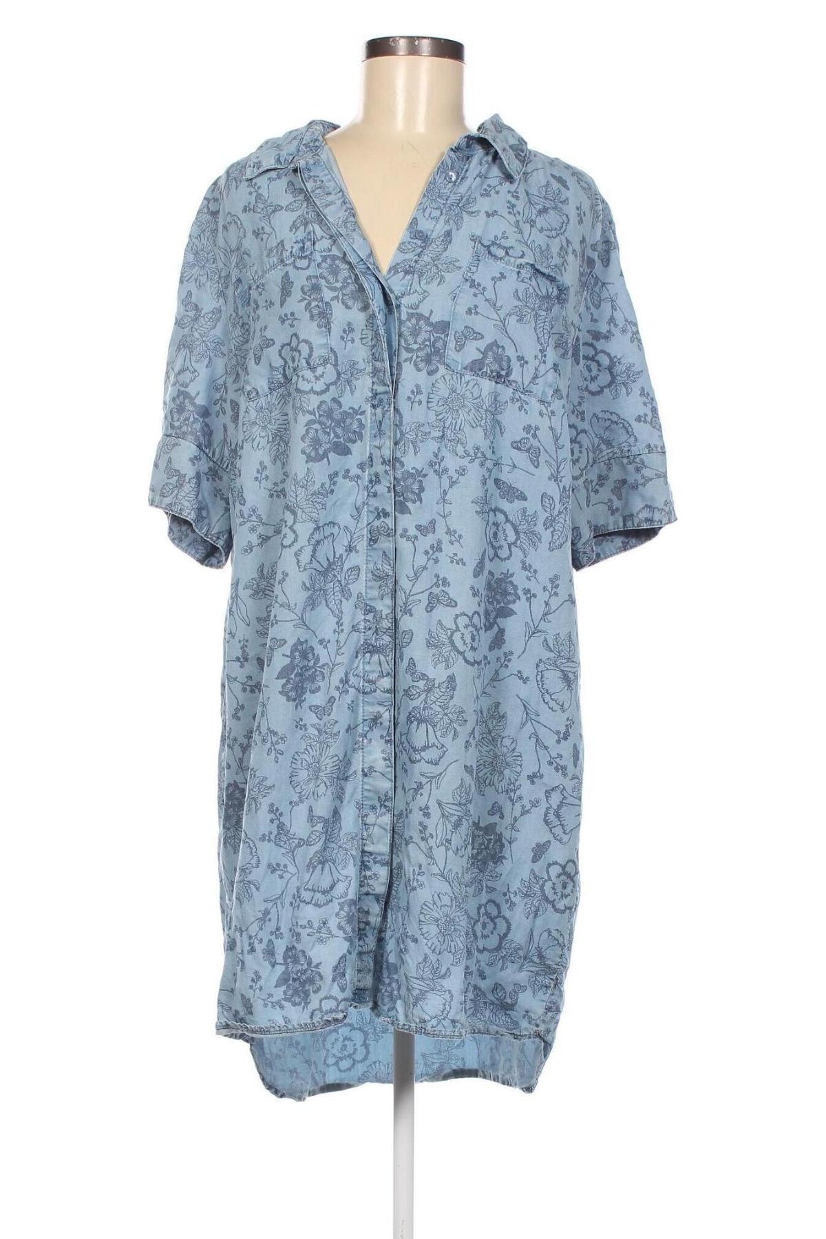 Γυναικείο πουκάμισο Esmara, Μέγεθος XXL, Χρώμα Μπλέ, Τιμή 12,77 €