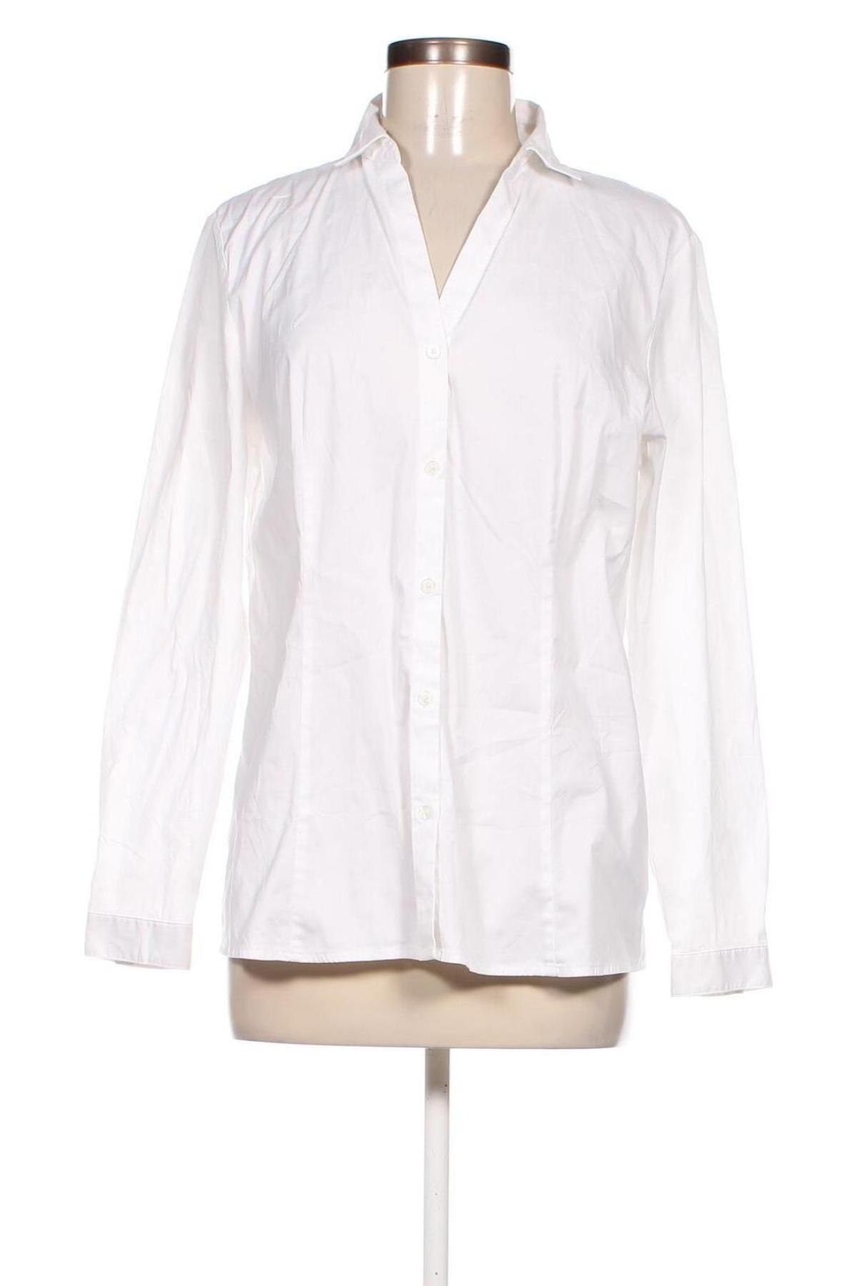 Γυναικείο πουκάμισο Esprit, Μέγεθος L, Χρώμα Λευκό, Τιμή 9,46 €