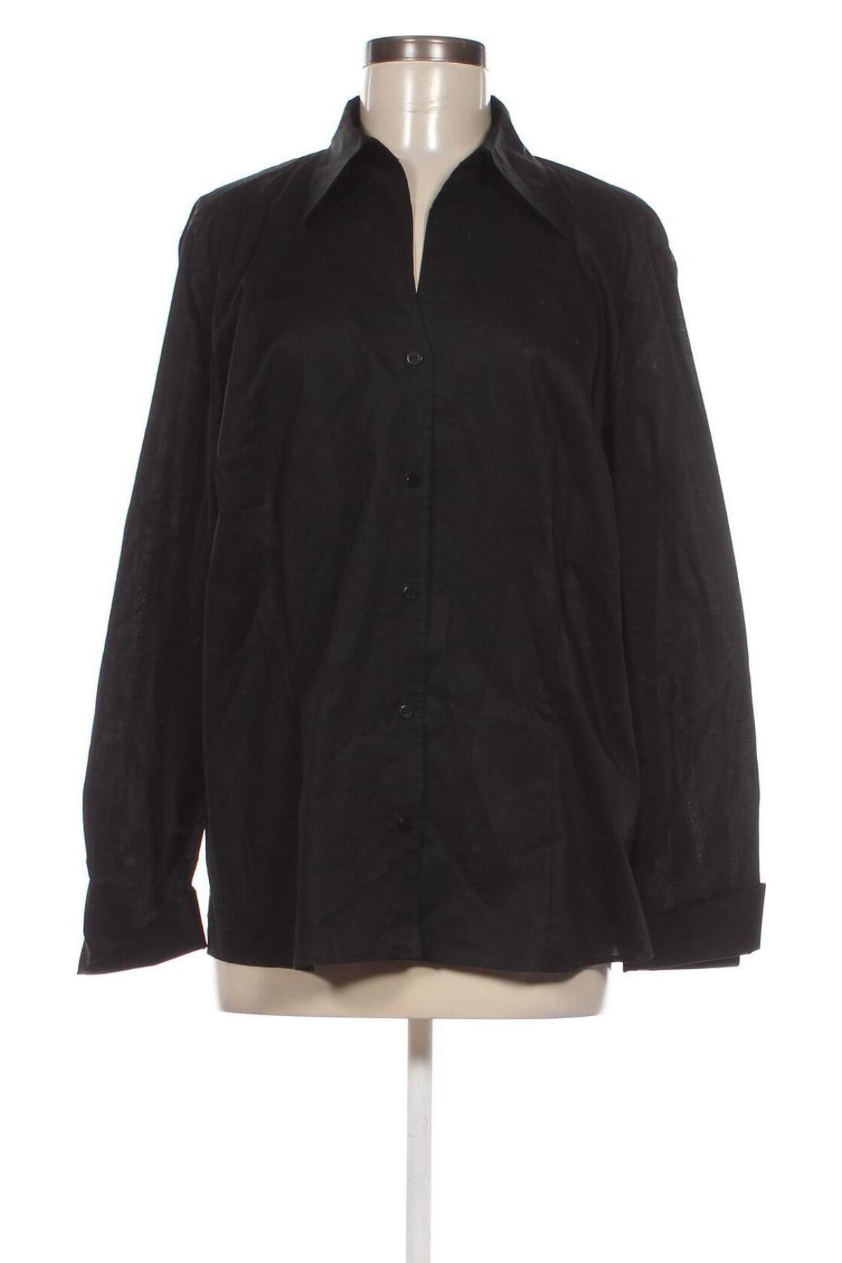 Dámska košeľa  Eterna, Veľkosť XL, Farba Čierna, Cena  12,25 €