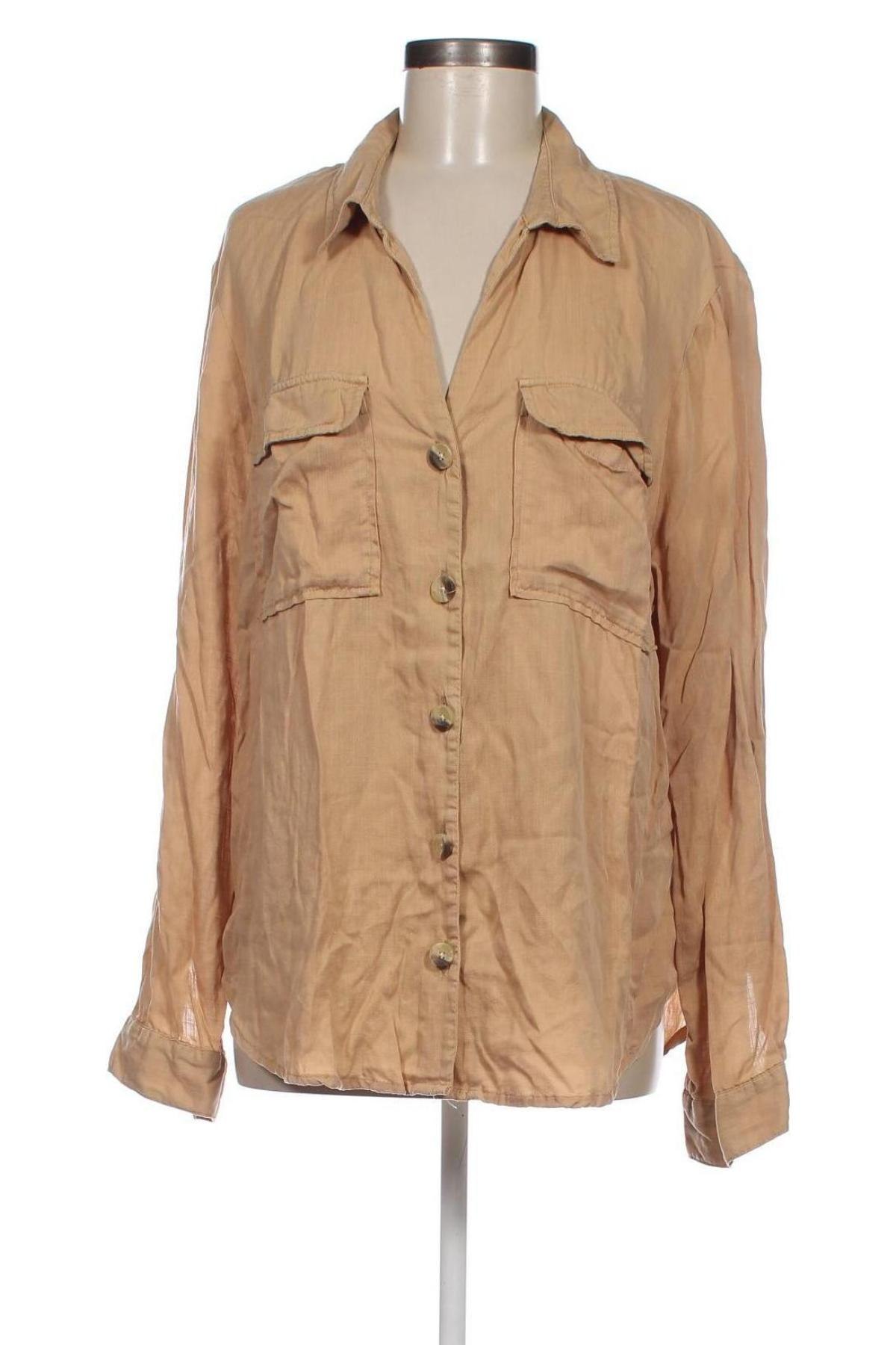 Damenbluse F&F, Größe XXL, Farbe Beige, Preis € 6,14