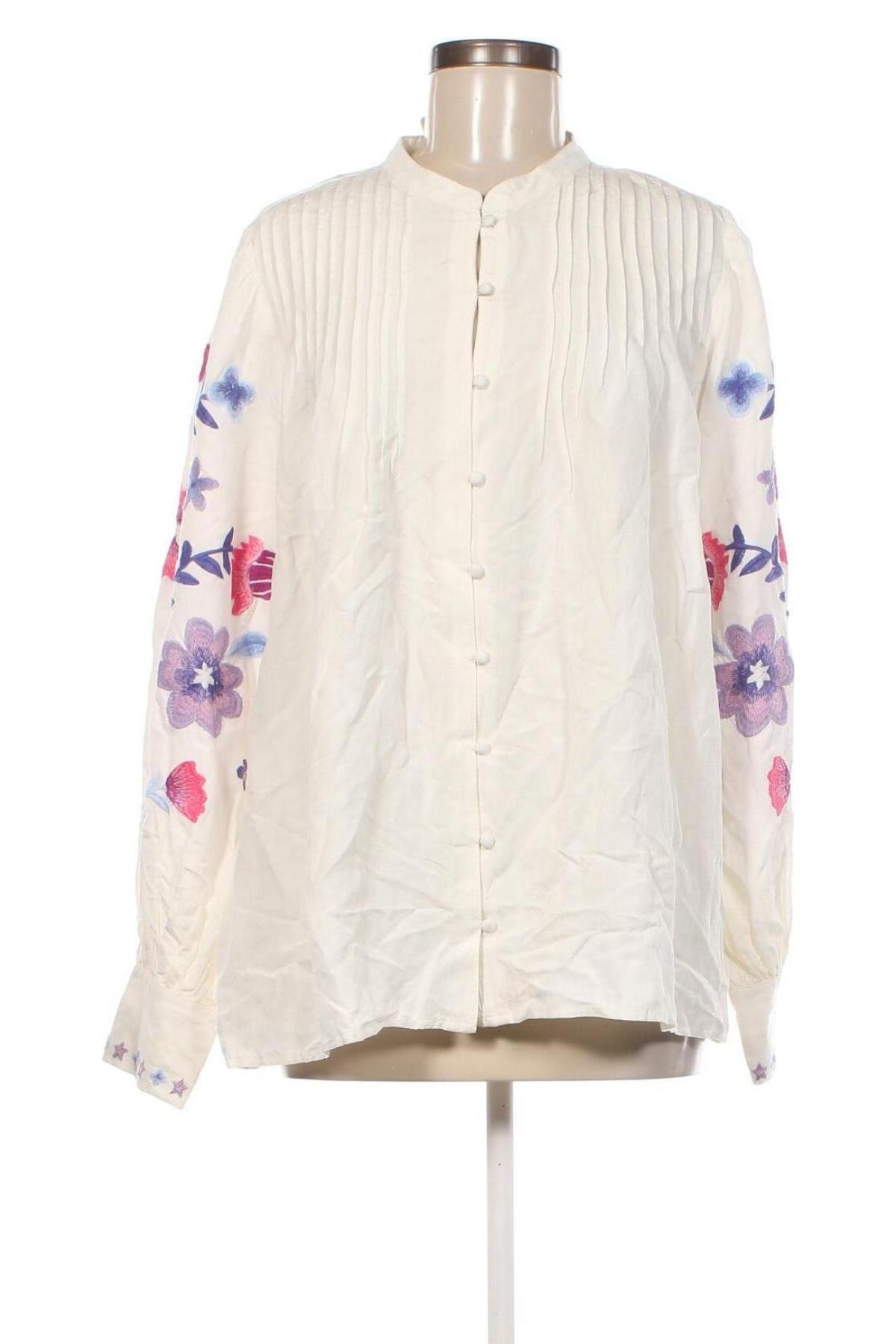 Γυναικείο πουκάμισο Fabienne Chapot, Μέγεθος XL, Χρώμα Λευκό, Τιμή 74,69 €