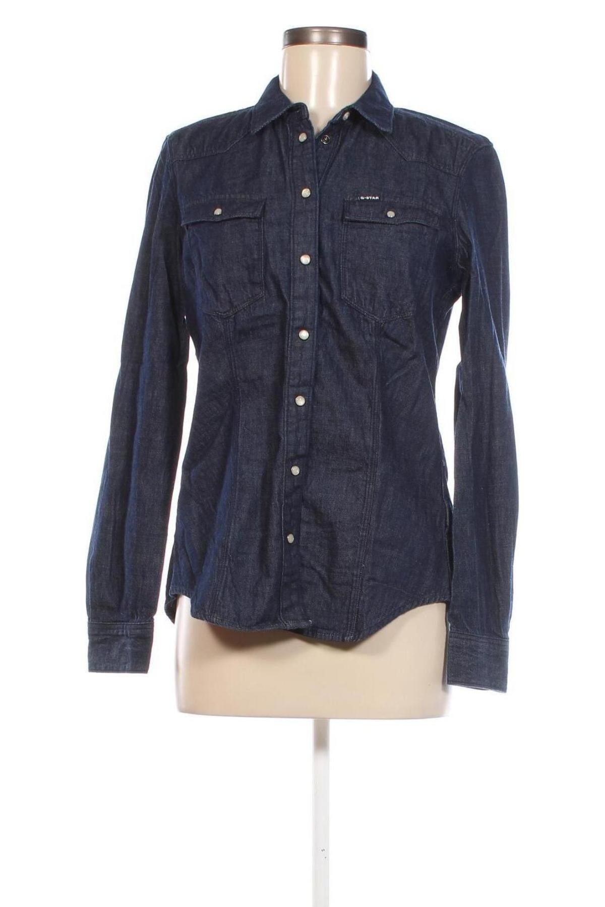 Damenbluse G-Star Raw, Größe M, Farbe Blau, Preis € 90,21