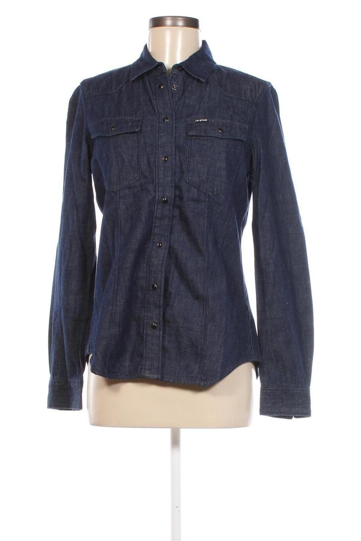 Damenbluse G-Star Raw, Größe M, Farbe Blau, Preis € 45,11