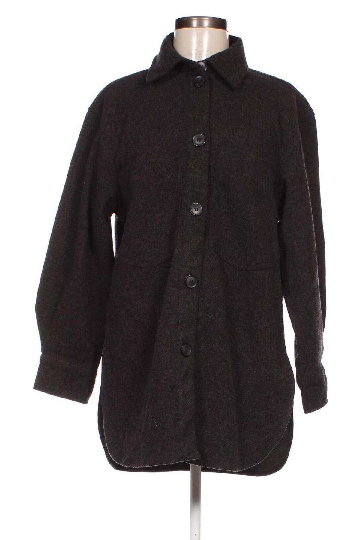 Γυναικείο πουκάμισο H&M, Μέγεθος L, Χρώμα Μαύρο, Τιμή 10,67 €
