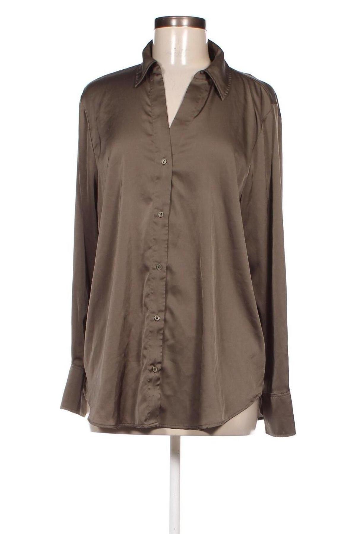 Dámska košeľa  H&M, Veľkosť L, Farba Zelená, Cena  5,67 €