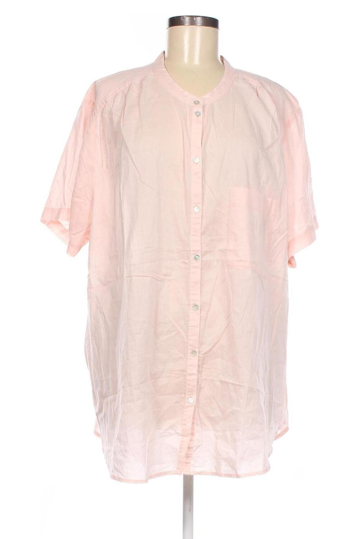 Dámská košile  H&M, Velikost 4XL, Barva Růžová, Cena  381,00 Kč