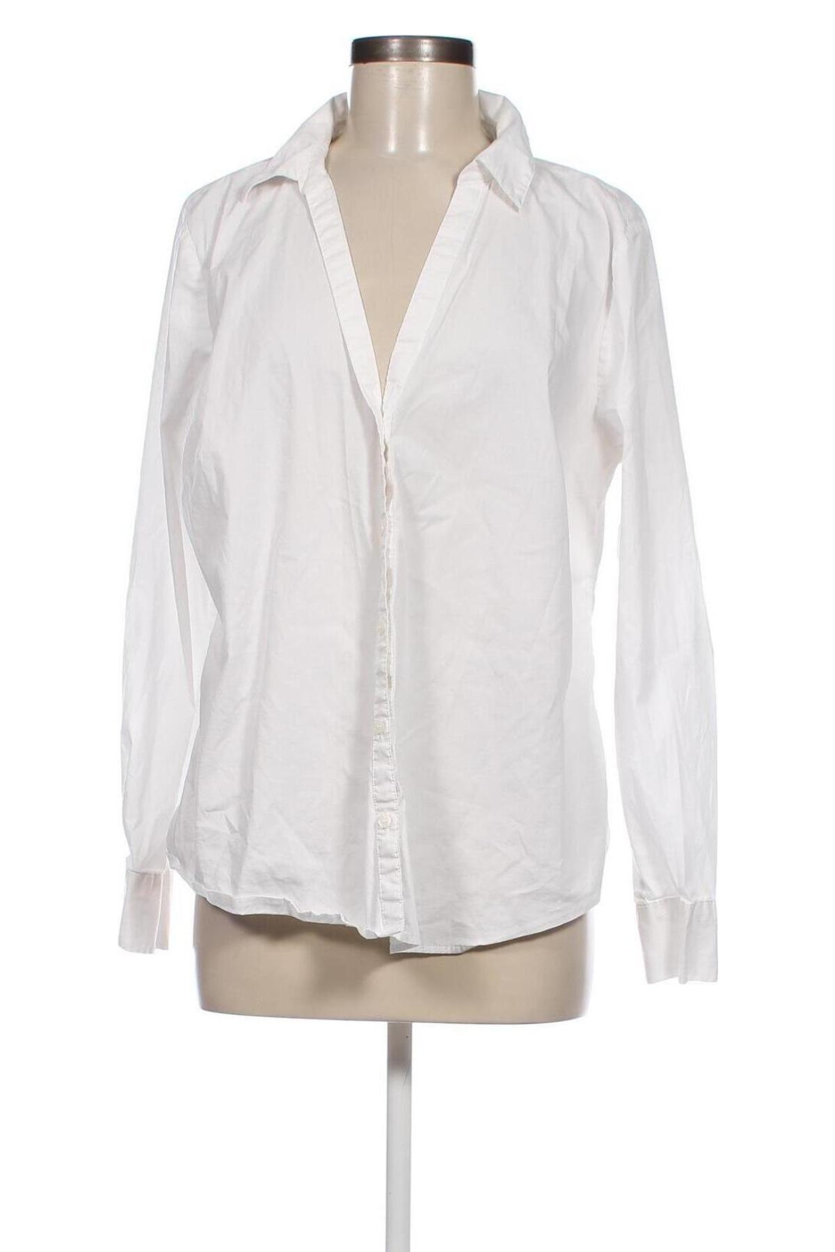 Γυναικείο πουκάμισο H&M, Μέγεθος XL, Χρώμα Λευκό, Τιμή 6,52 €