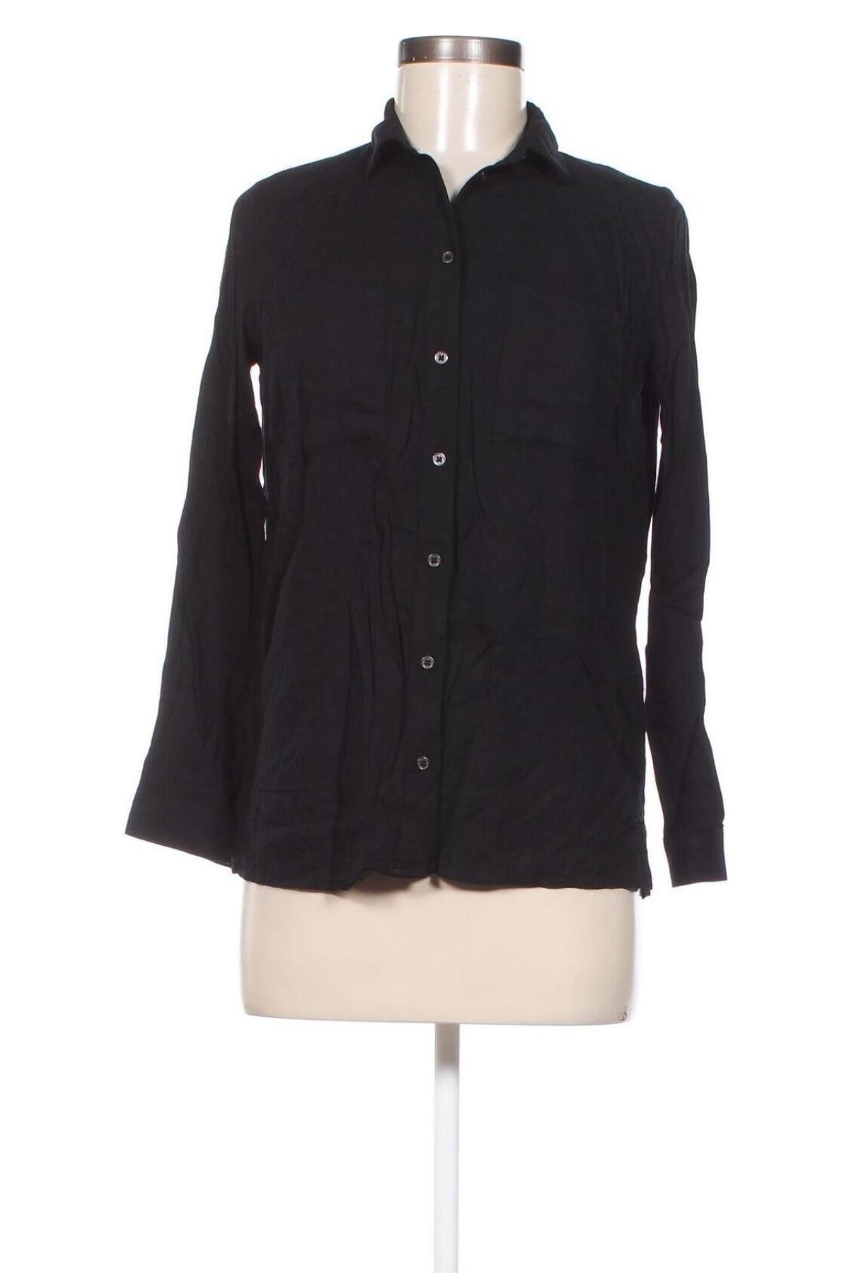Γυναικείο πουκάμισο H&M Divided, Μέγεθος S, Χρώμα Μαύρο, Τιμή 6,91 €