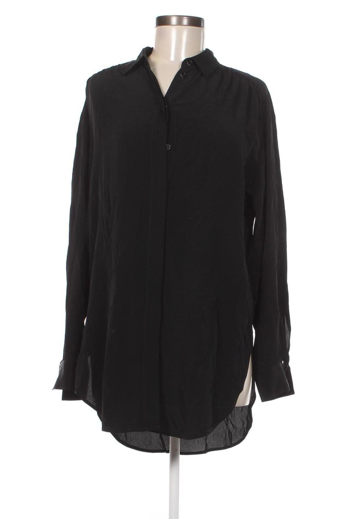 Γυναικείο πουκάμισο Hugo Boss, Μέγεθος S, Χρώμα Μαύρο, Τιμή 62,12 €