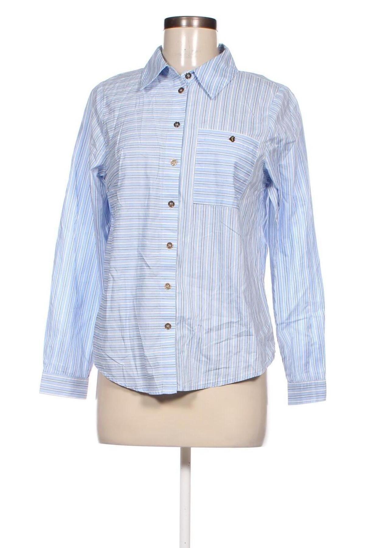 Γυναικείο πουκάμισο In Front, Μέγεθος S, Χρώμα Μπλέ, Τιμή 4,21 €