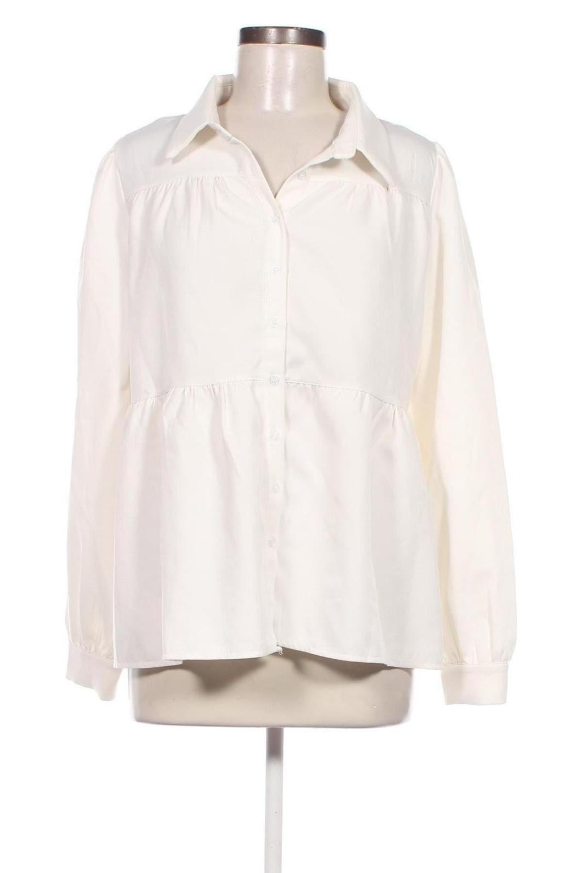 Дамска риза In the style, Размер M, Цвят Бял, Цена 10,00 лв.