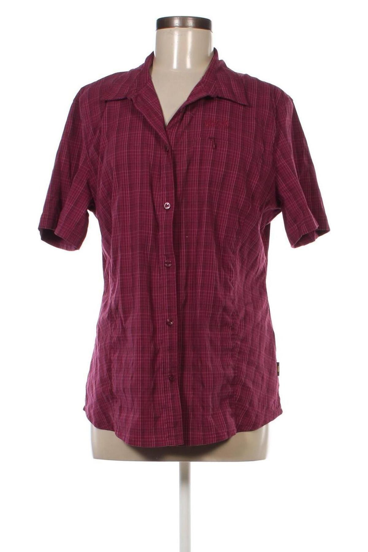 Дамска риза Jack Wolfskin, Размер L, Цвят Розов, Цена 31,08 лв.