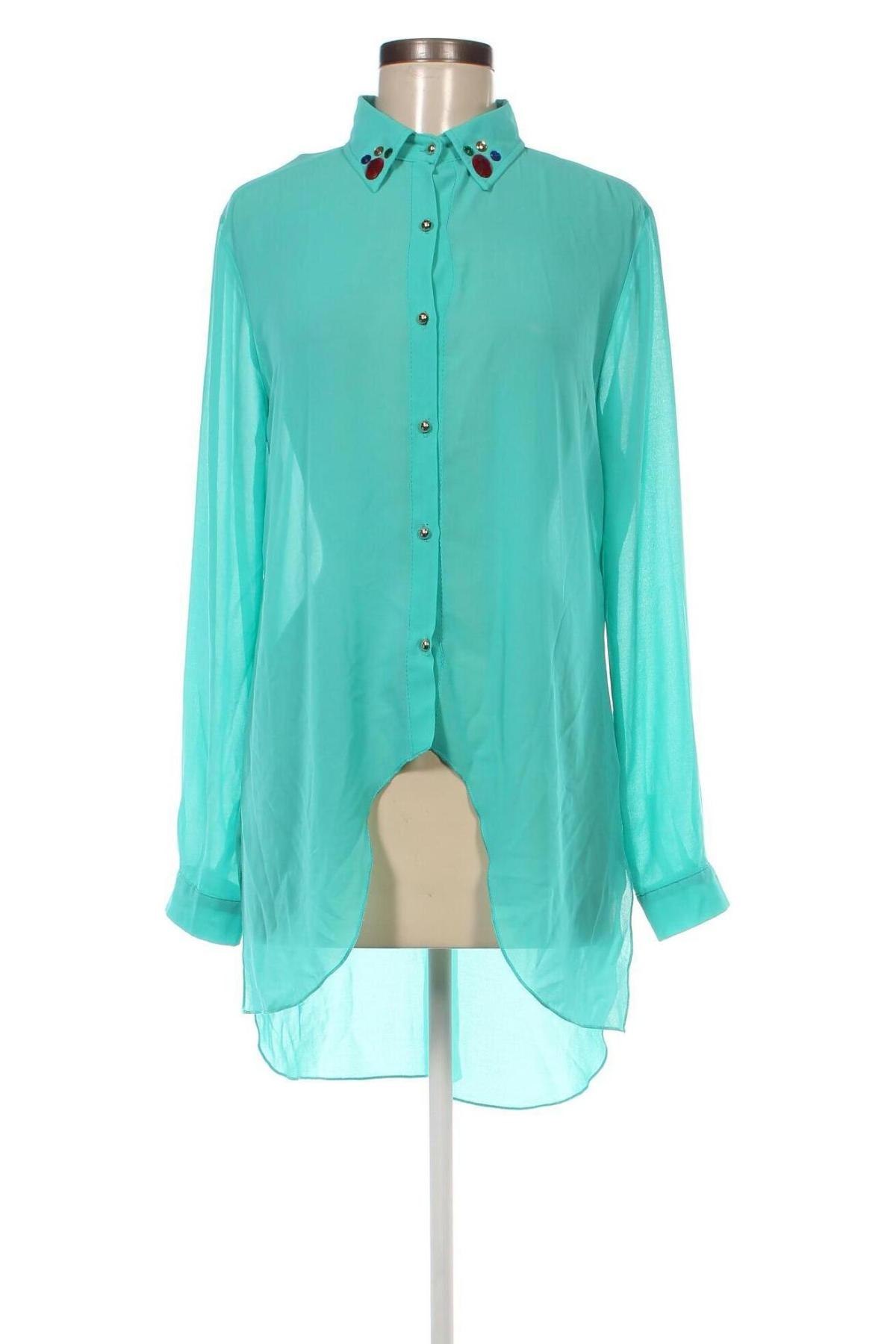 Γυναικείο πουκάμισο Kivensl, Μέγεθος M, Χρώμα Μπλέ, Τιμή 10,31 €