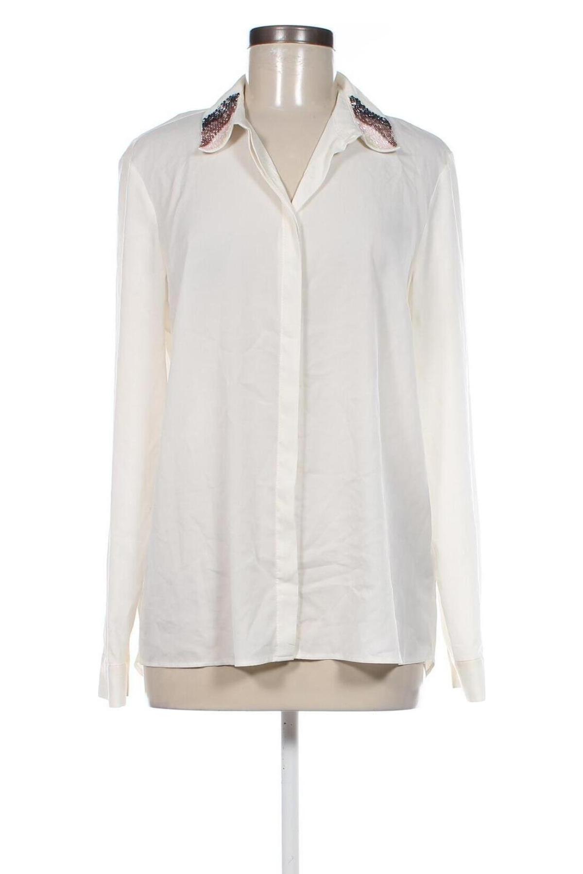 Γυναικείο πουκάμισο Koton, Μέγεθος L, Χρώμα Λευκό, Τιμή 11,16 €