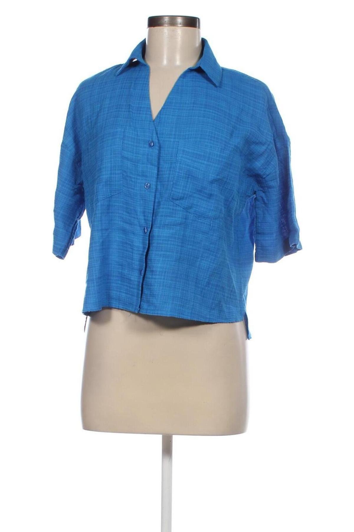 Γυναικείο πουκάμισο LC Waikiki, Μέγεθος S, Χρώμα Μπλέ, Τιμή 9,78 €