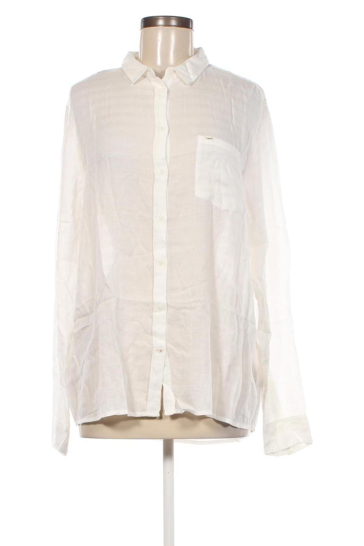 Γυναικείο πουκάμισο Lee, Μέγεθος M, Χρώμα Λευκό, Τιμή 25,05 €