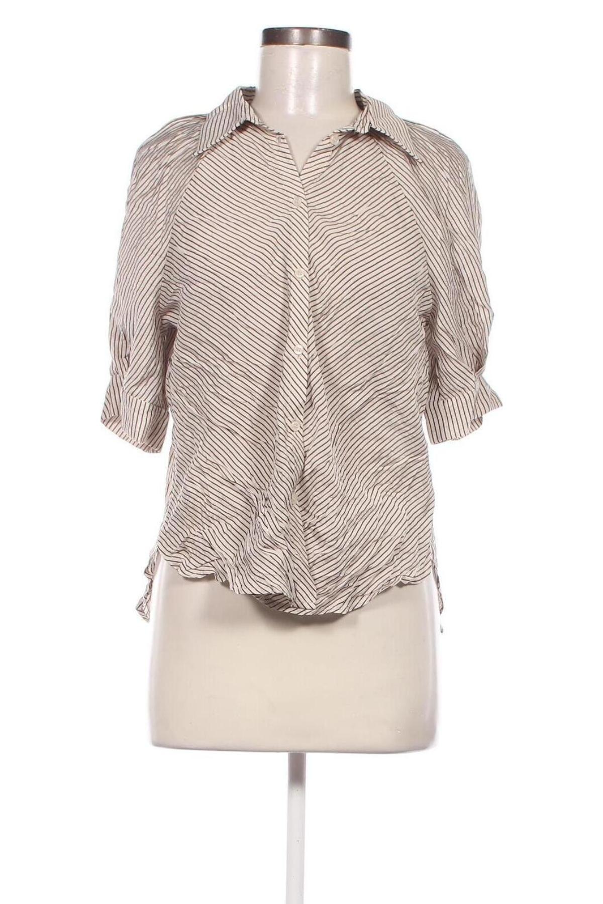 Γυναικείο πουκάμισο Lindex, Μέγεθος S, Χρώμα Εκρού, Τιμή 3,87 €