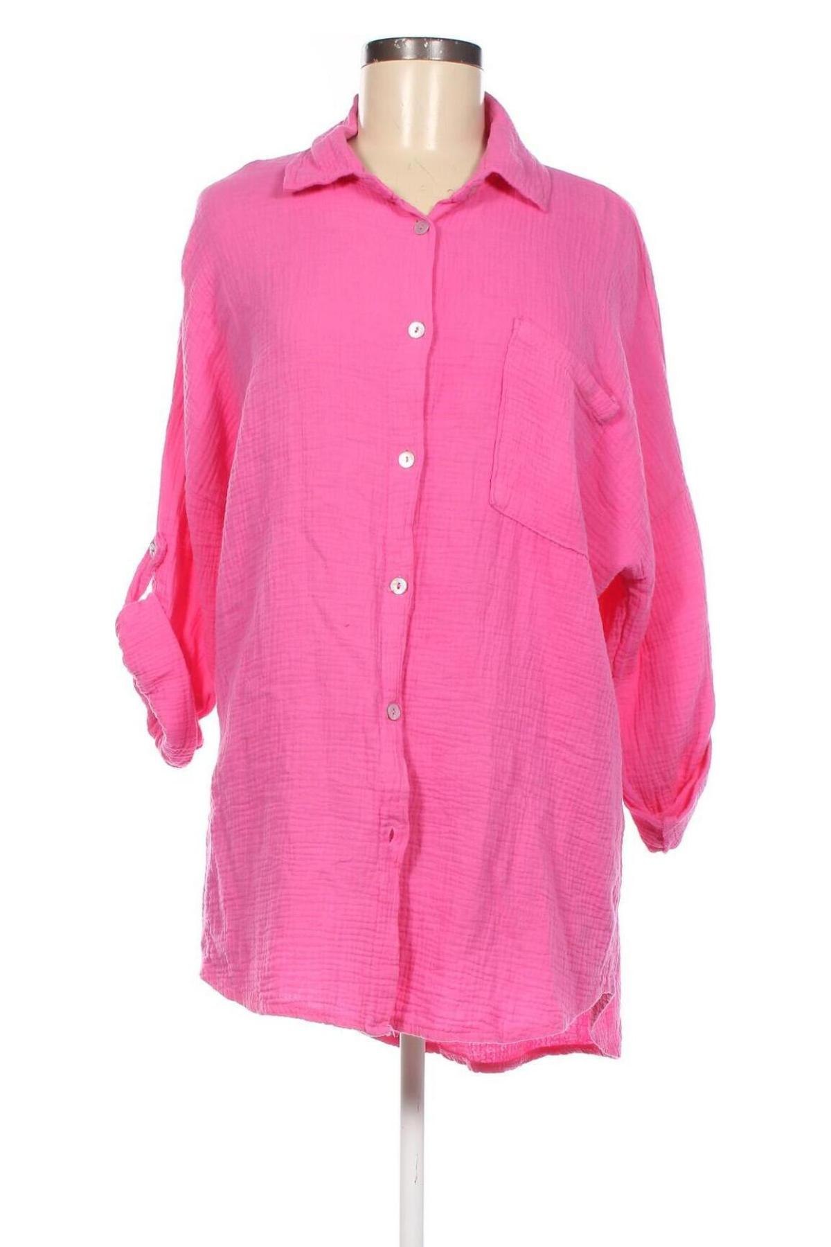 Damenbluse Made In Italy, Größe M, Farbe Rosa, Preis € 20,45