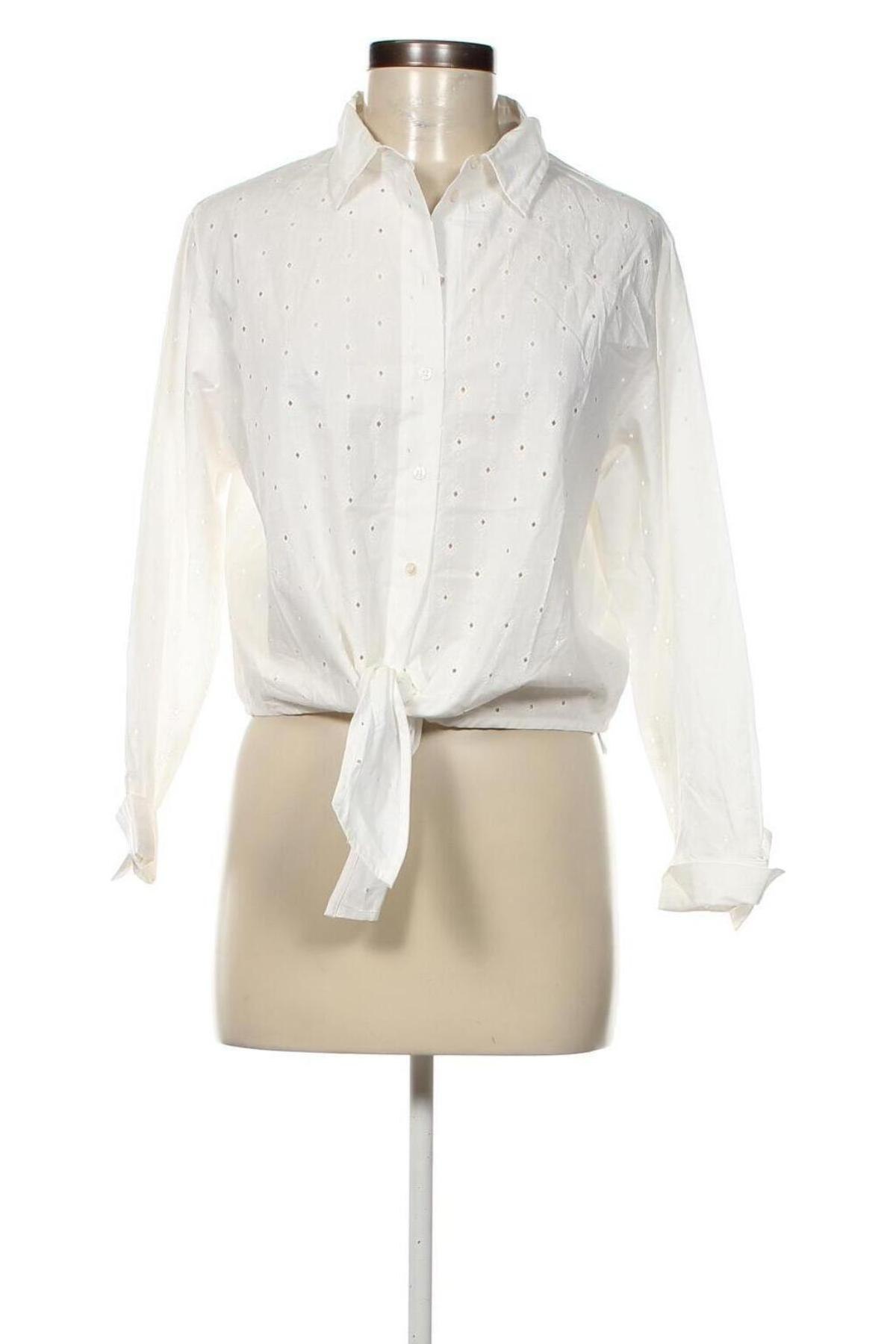 Γυναικείο πουκάμισο Maje, Μέγεθος M, Χρώμα Εκρού, Τιμή 124,23 €