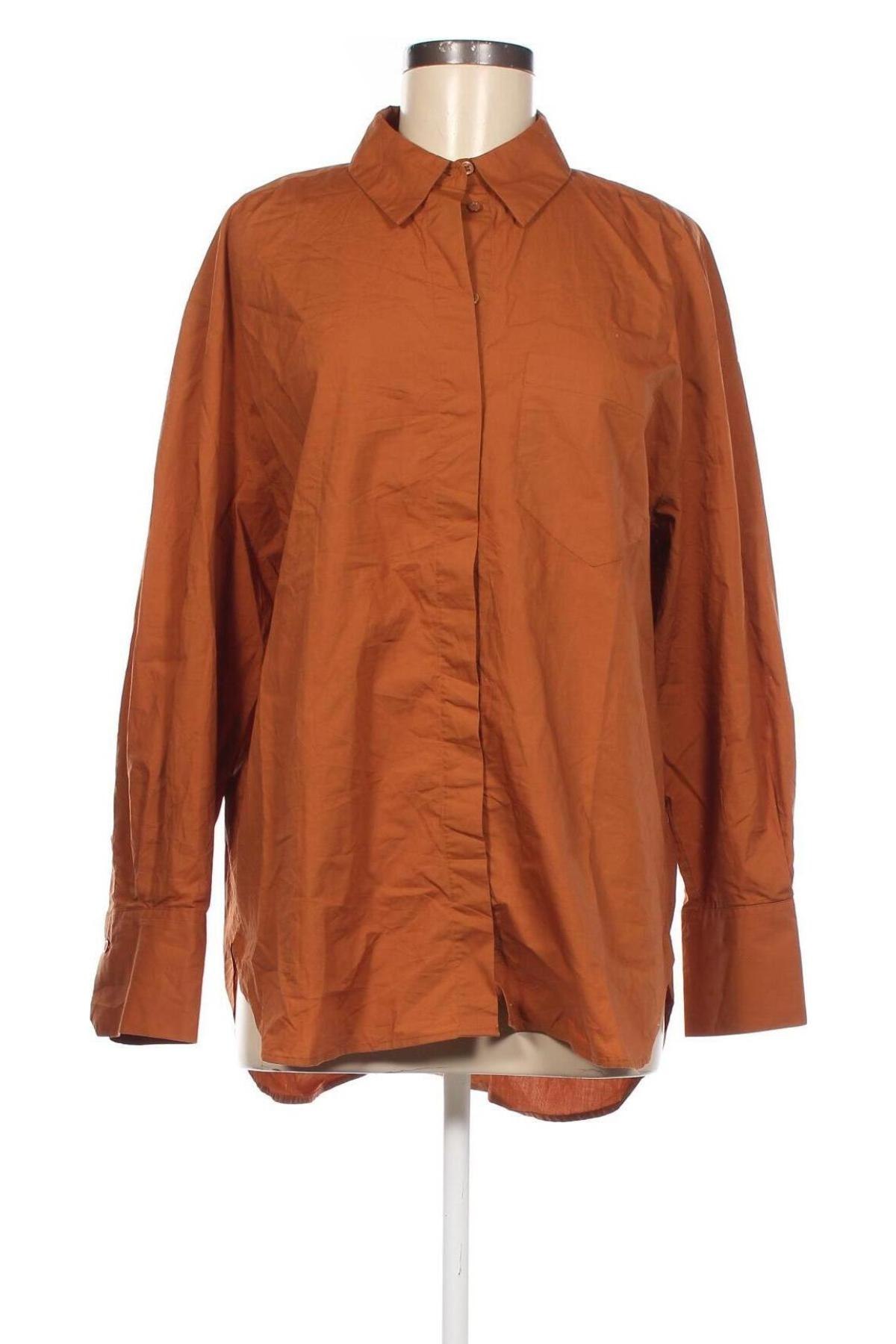 Dámska košeľa  Mango, Veľkosť L, Farba Oranžová, Cena  7,46 €