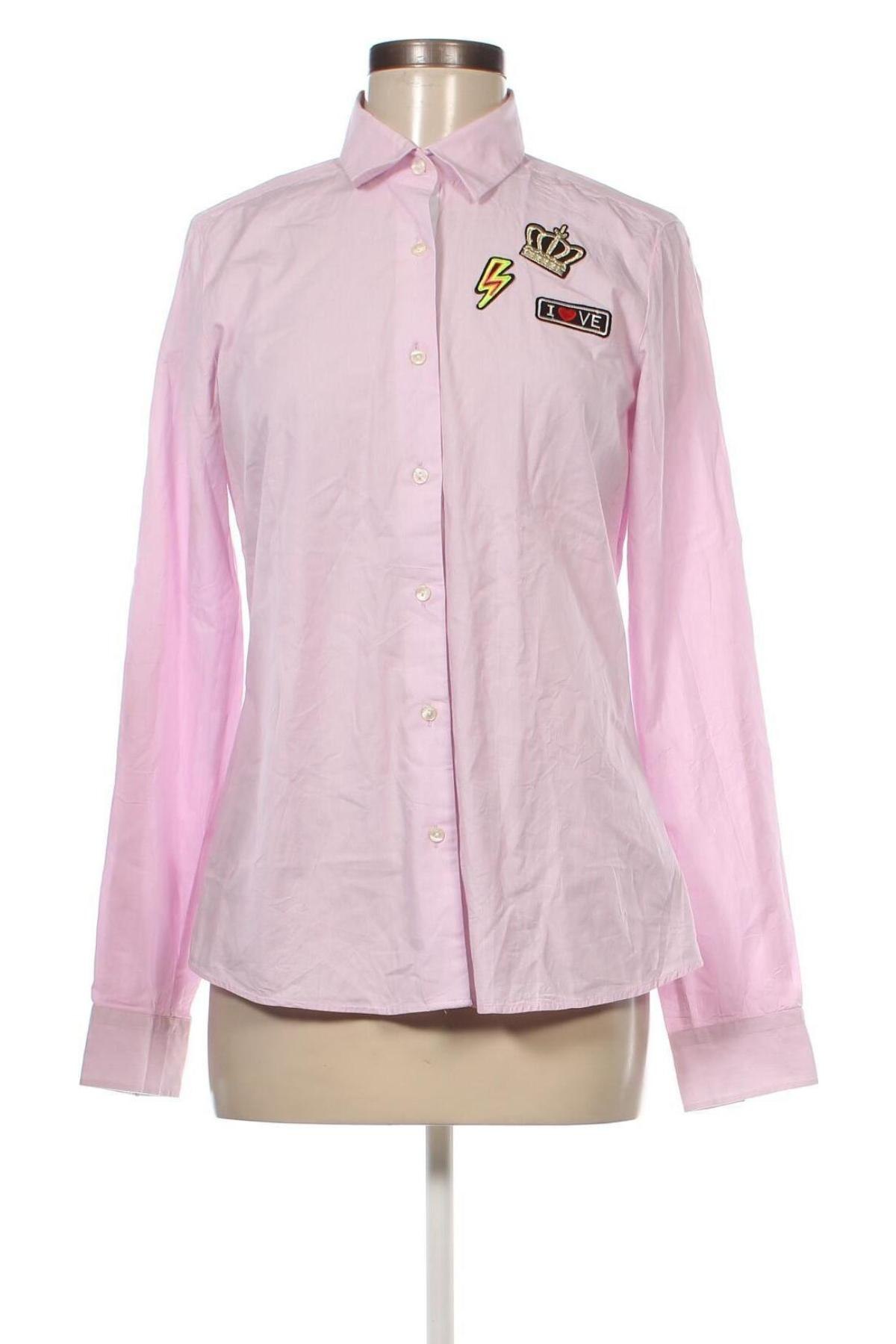 Дамска риза Milano Italy, Размер S, Цвят Розов, Цена 20,46 лв.