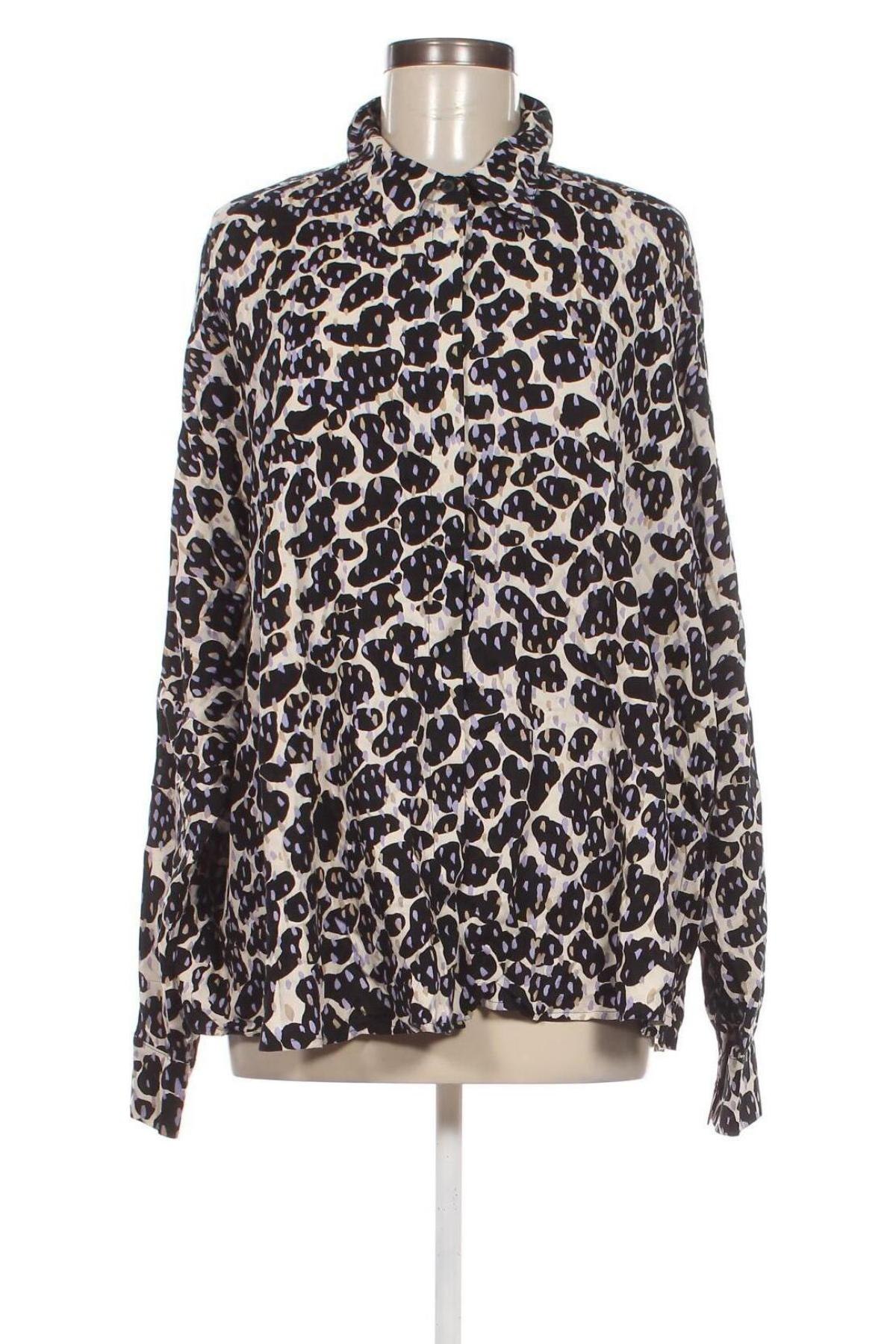 Γυναικείο πουκάμισο Monki, Μέγεθος XL, Χρώμα Πολύχρωμο, Τιμή 6,96 €