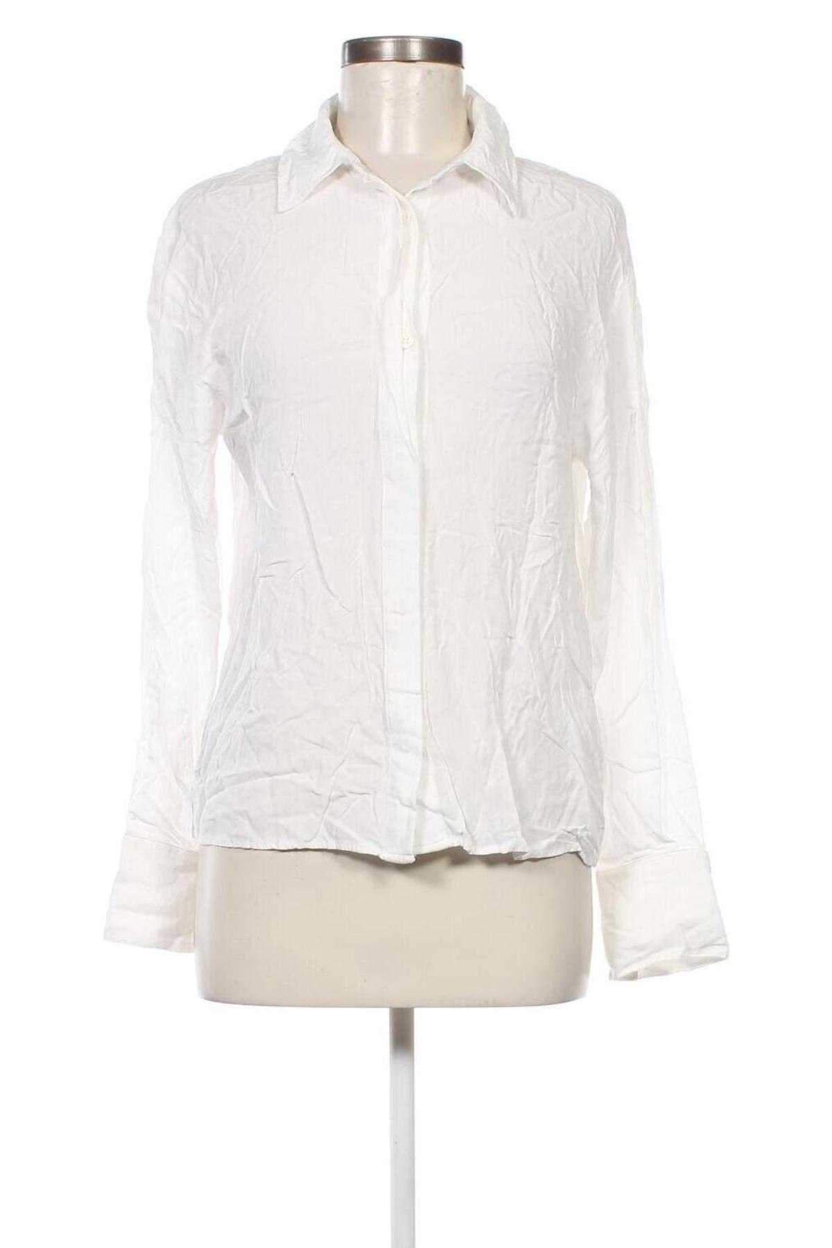 Γυναικείο πουκάμισο NA-KD, Μέγεθος S, Χρώμα Λευκό, Τιμή 5,26 €