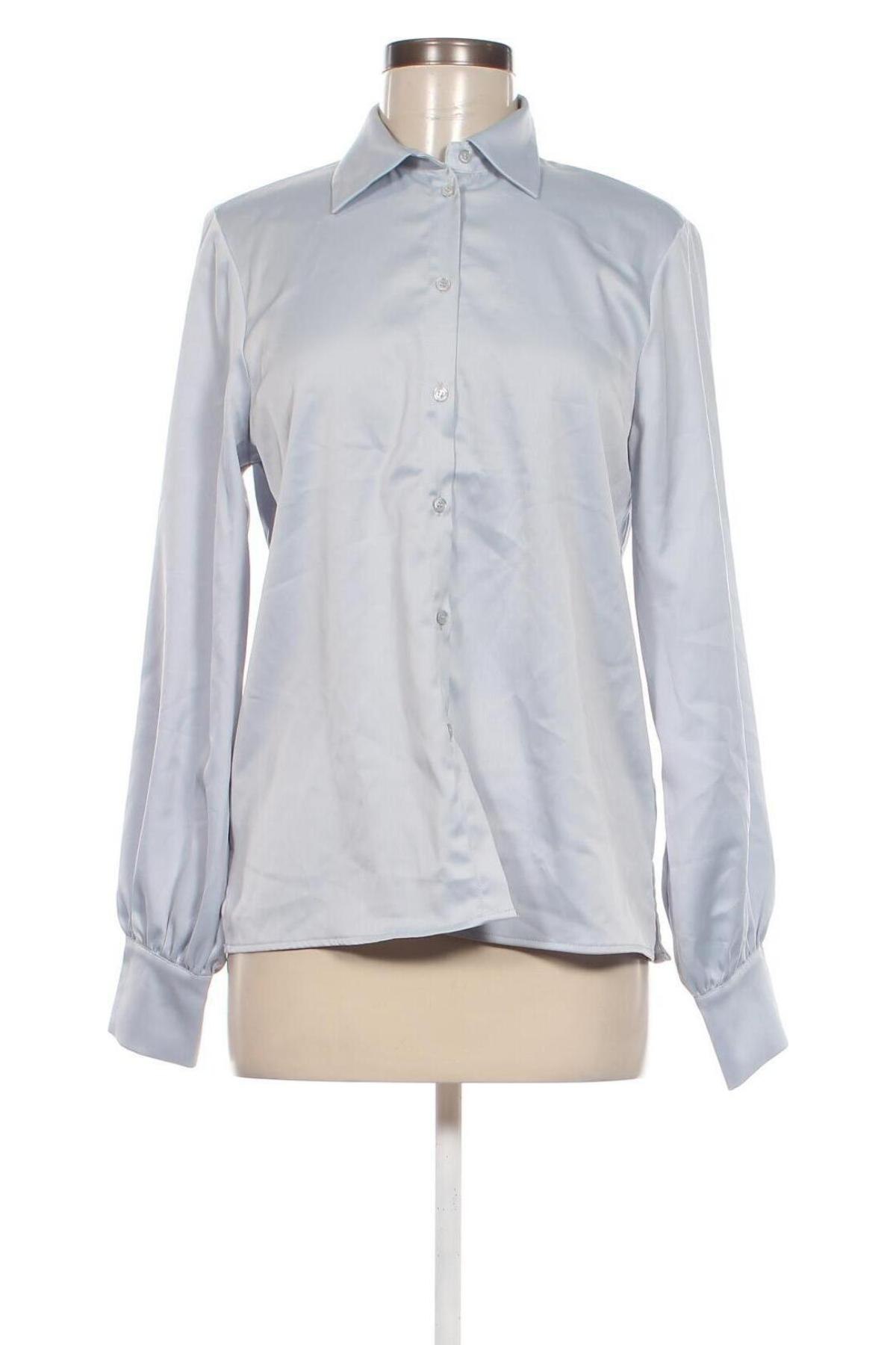 Γυναικείο πουκάμισο NA-KD, Μέγεθος XS, Χρώμα Μπλέ, Τιμή 16,67 €
