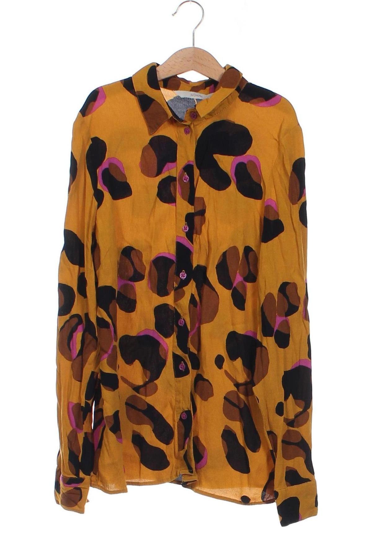 Γυναικείο πουκάμισο Numph, Μέγεθος XS, Χρώμα Πολύχρωμο, Τιμή 13,99 €