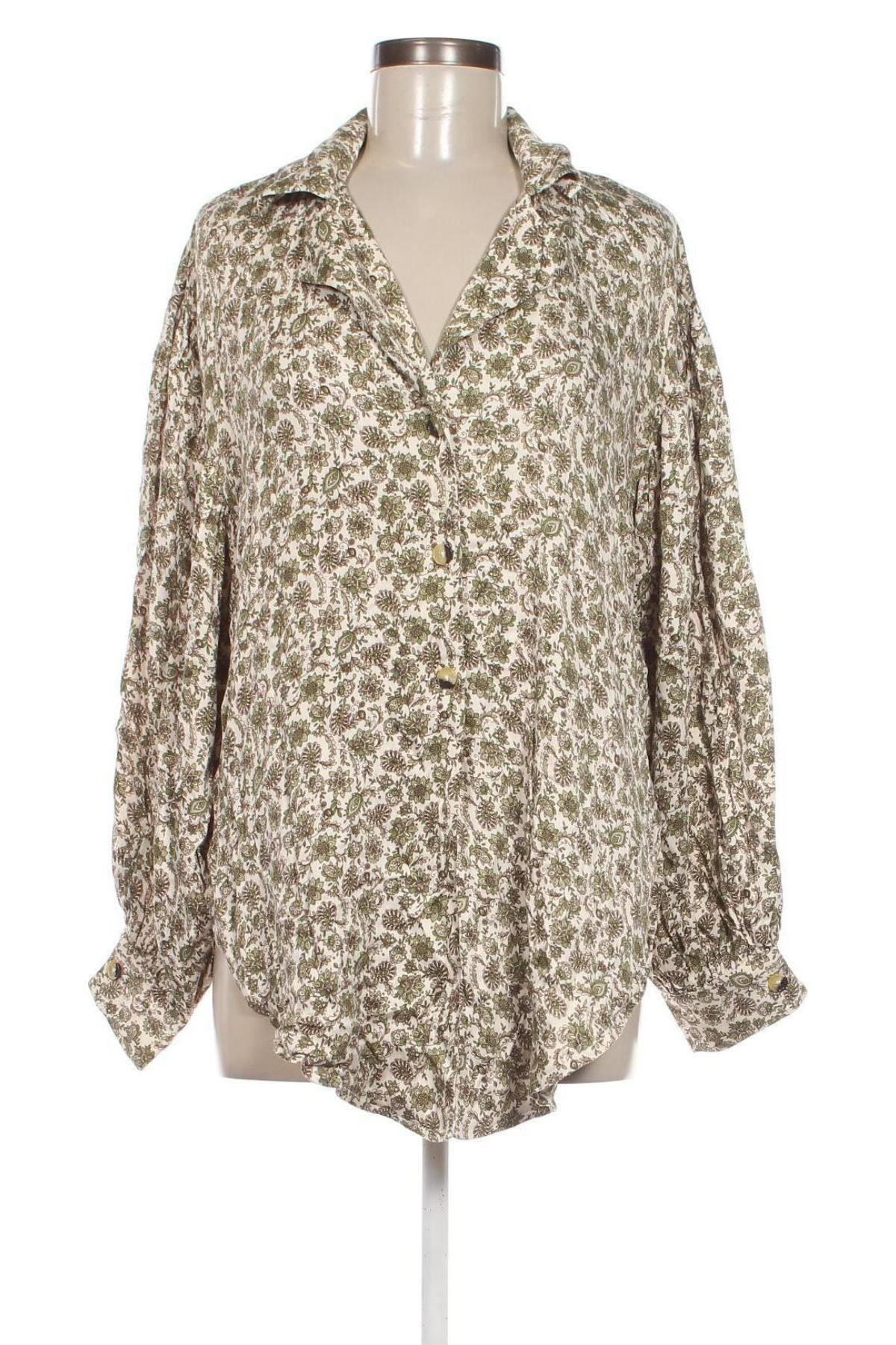 Γυναικείο πουκάμισο Object, Μέγεθος L, Χρώμα Πολύχρωμο, Τιμή 10,52 €