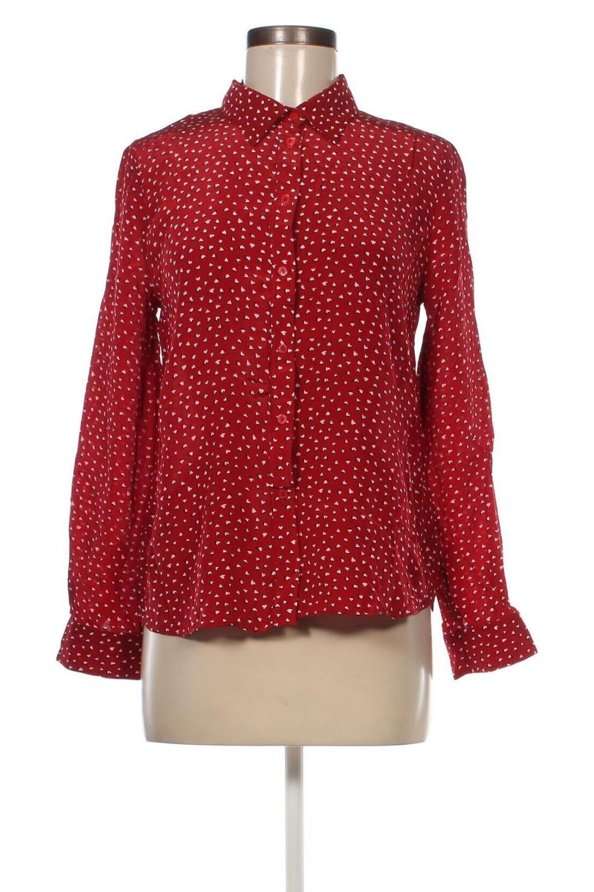 Damenbluse Pepe Jeans, Größe S, Farbe Rot, Preis € 15,99