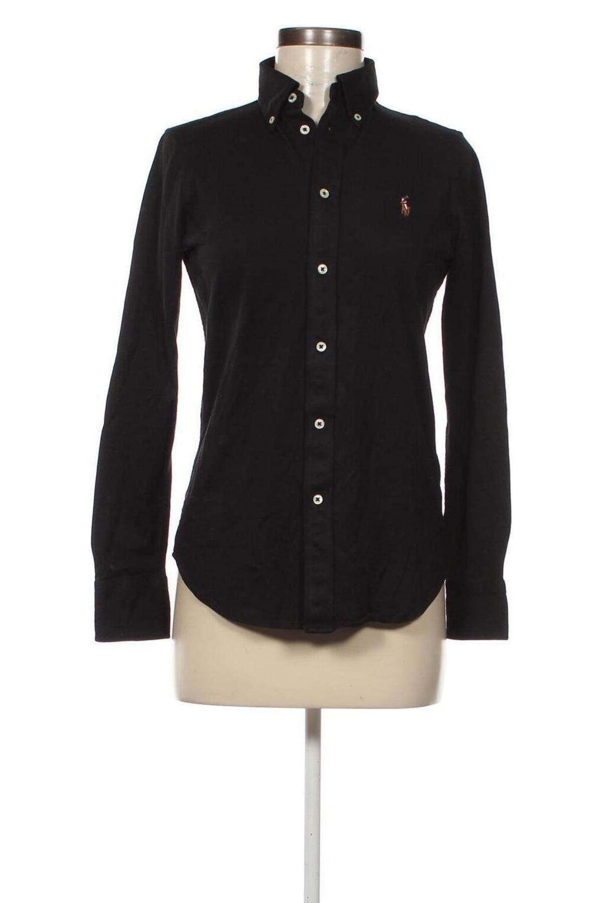 Γυναικείο πουκάμισο Polo By Ralph Lauren, Μέγεθος M, Χρώμα Μαύρο, Τιμή 112,89 €