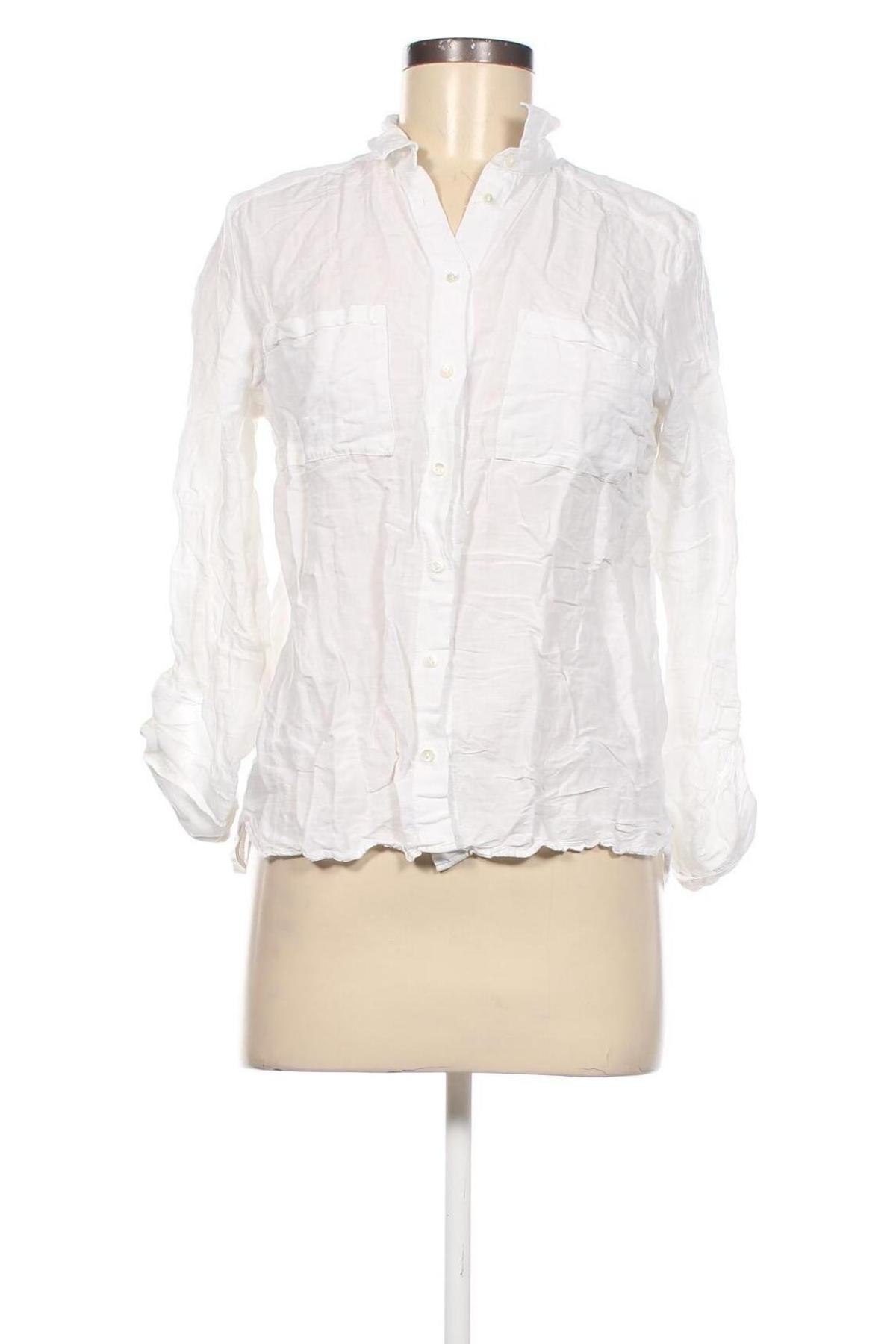 Γυναικείο πουκάμισο Promod, Μέγεθος M, Χρώμα Λευκό, Τιμή 16,15 €