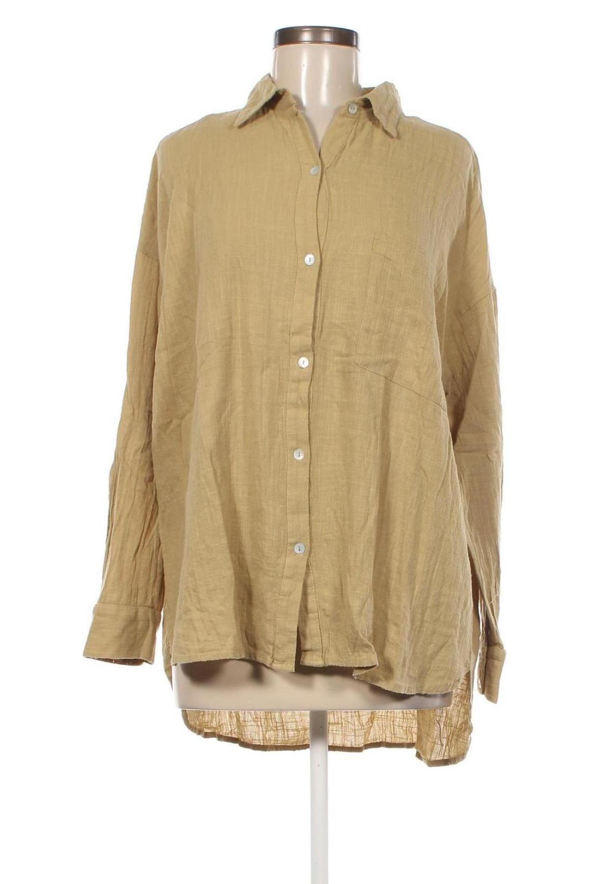 Damenbluse Pull&Bear, Größe S, Farbe Beige, Preis € 15,47