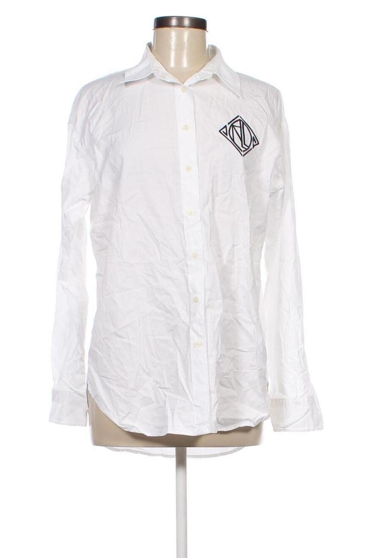Дамска риза Ralph Lauren, Размер M, Цвят Бял, Цена 103,00 лв.