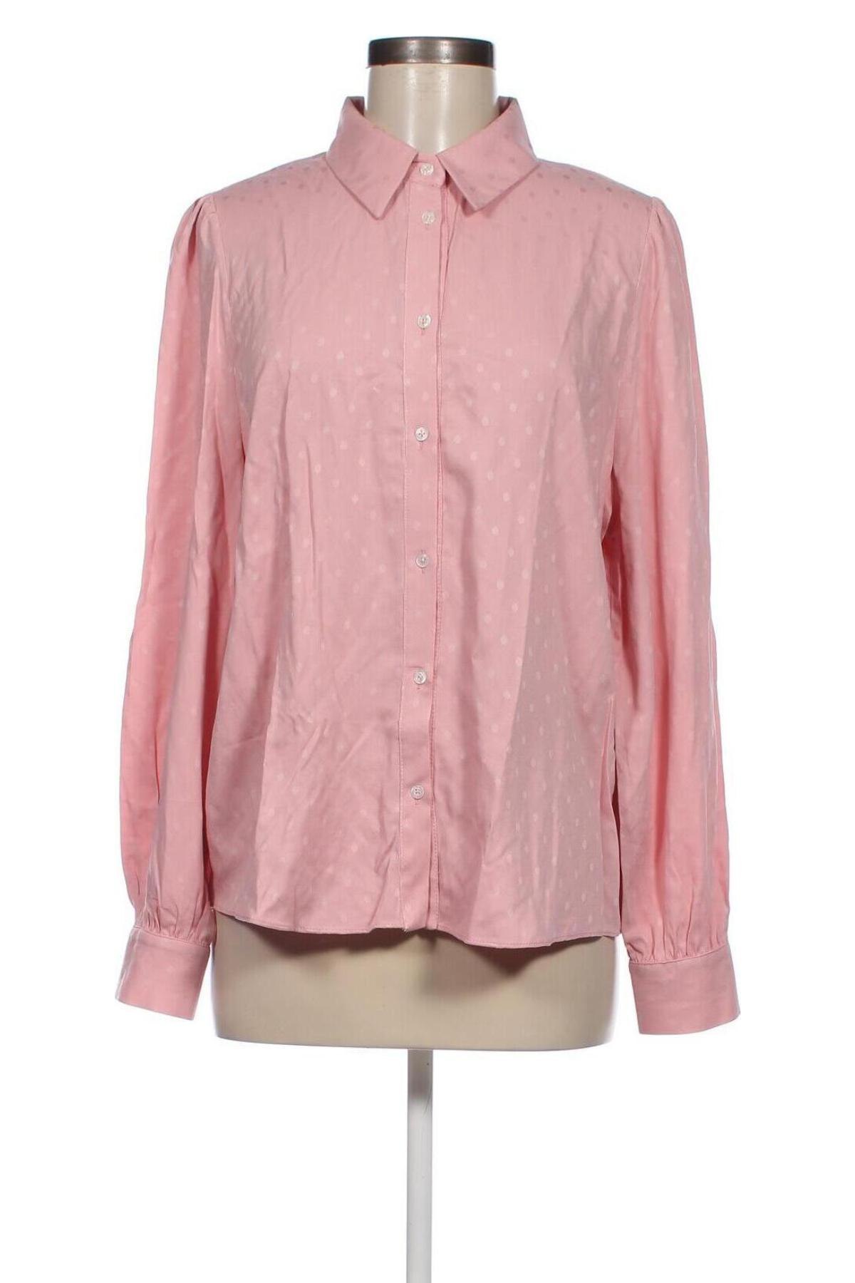 Γυναικείο πουκάμισο River Island, Μέγεθος L, Χρώμα Ρόζ , Τιμή 10,54 €