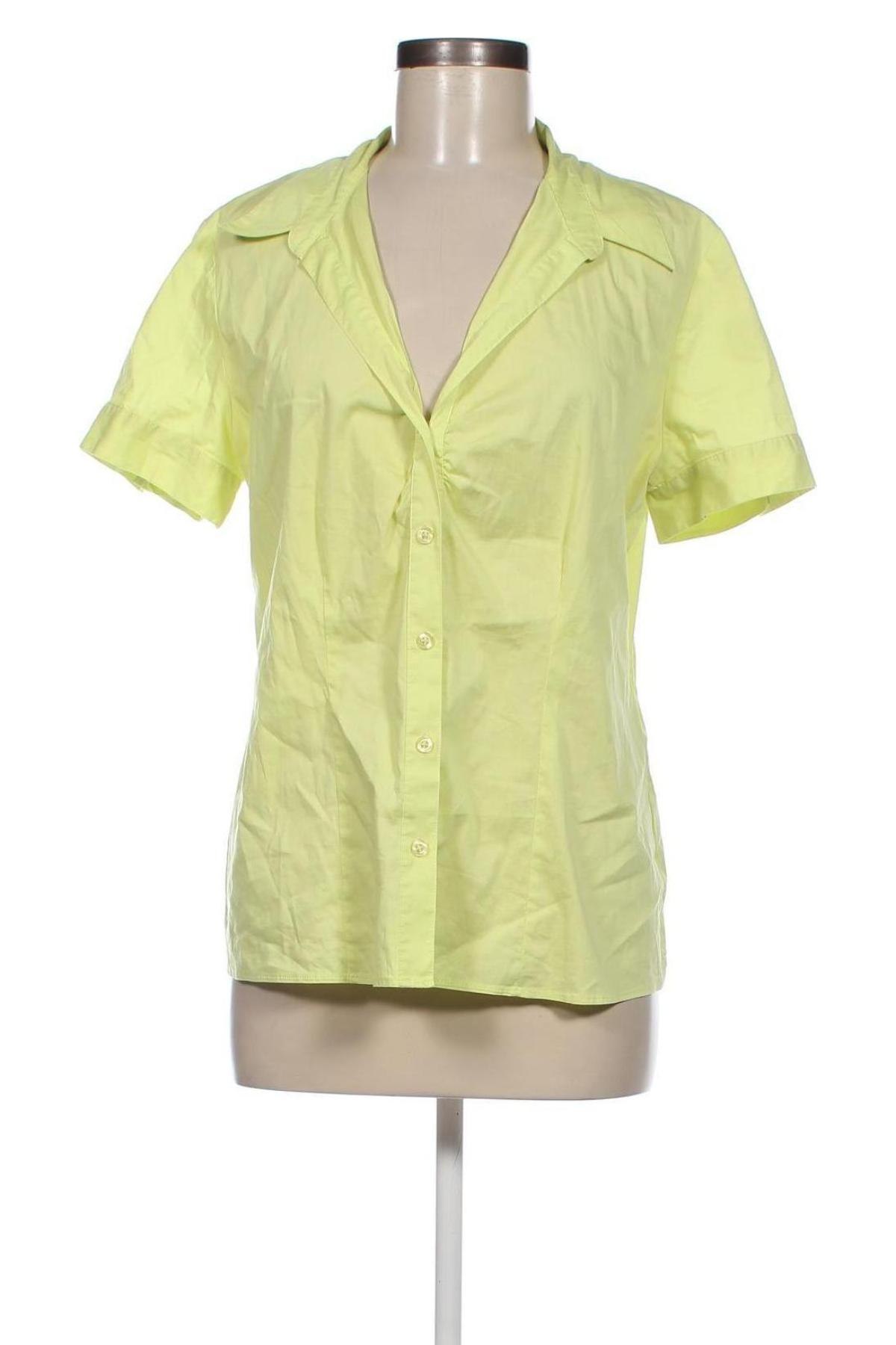 Γυναικείο πουκάμισο S.Oliver, Μέγεθος XL, Χρώμα Κίτρινο, Τιμή 9,91 €