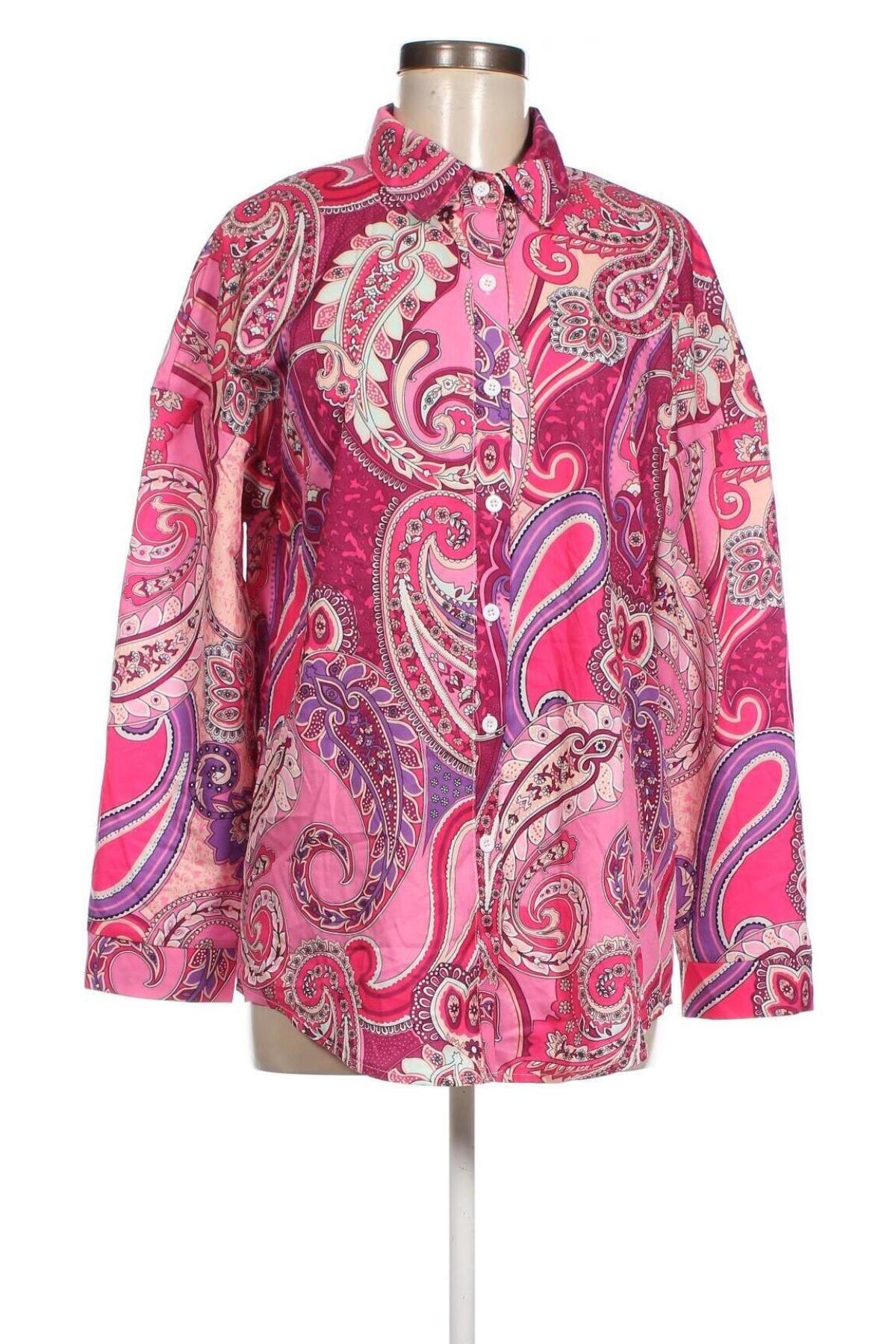 Γυναικείο πουκάμισο SHEIN, Μέγεθος L, Χρώμα Πολύχρωμο, Τιμή 6,96 €
