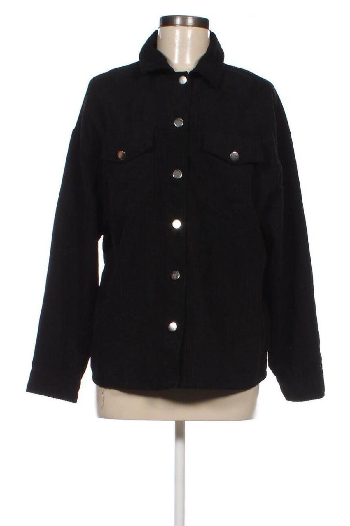 Γυναικείο πουκάμισο SHEIN, Μέγεθος M, Χρώμα Μαύρο, Τιμή 6,03 €