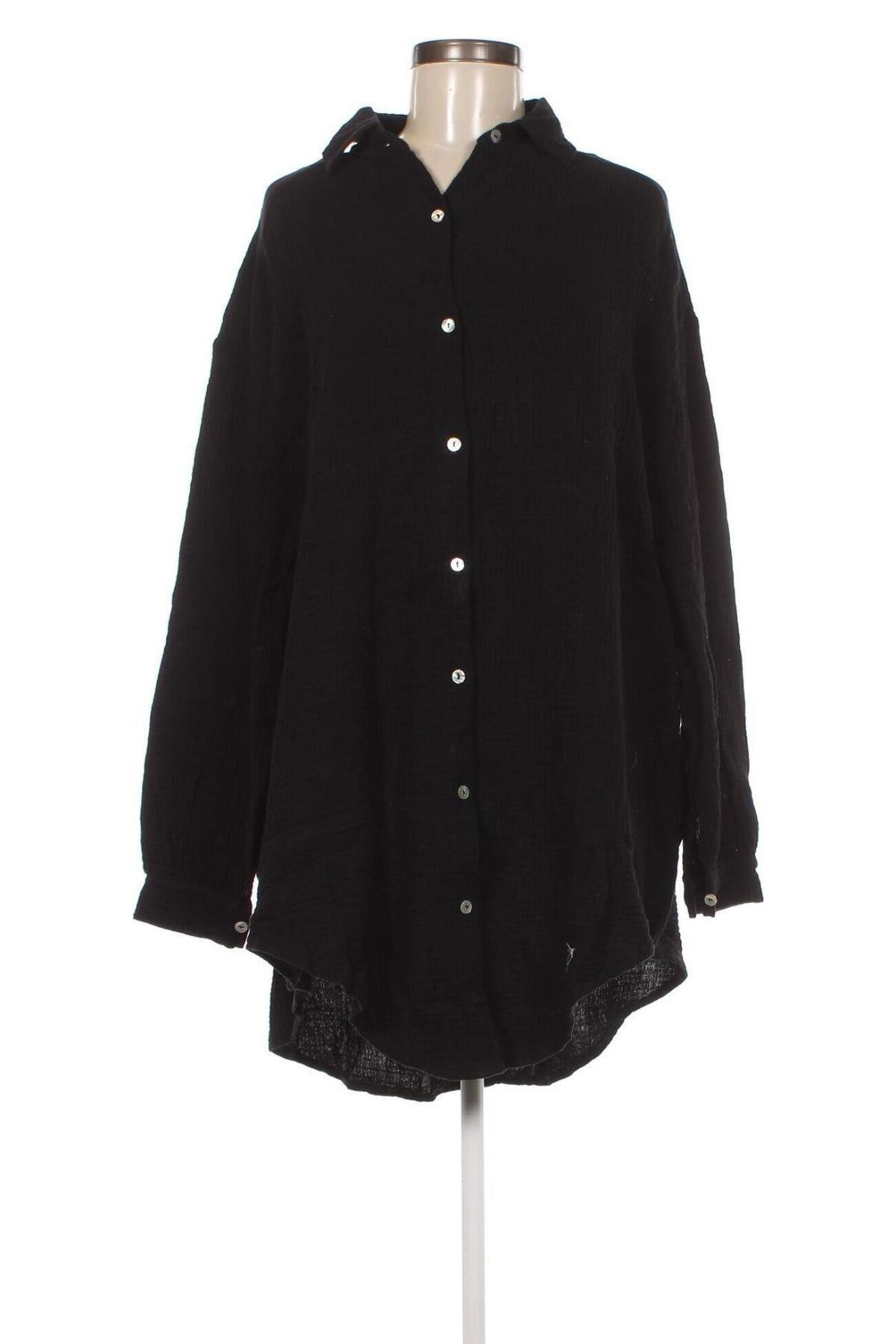 Γυναικείο πουκάμισο Sassy Classy, Μέγεθος M, Χρώμα Μαύρο, Τιμή 39,69 €